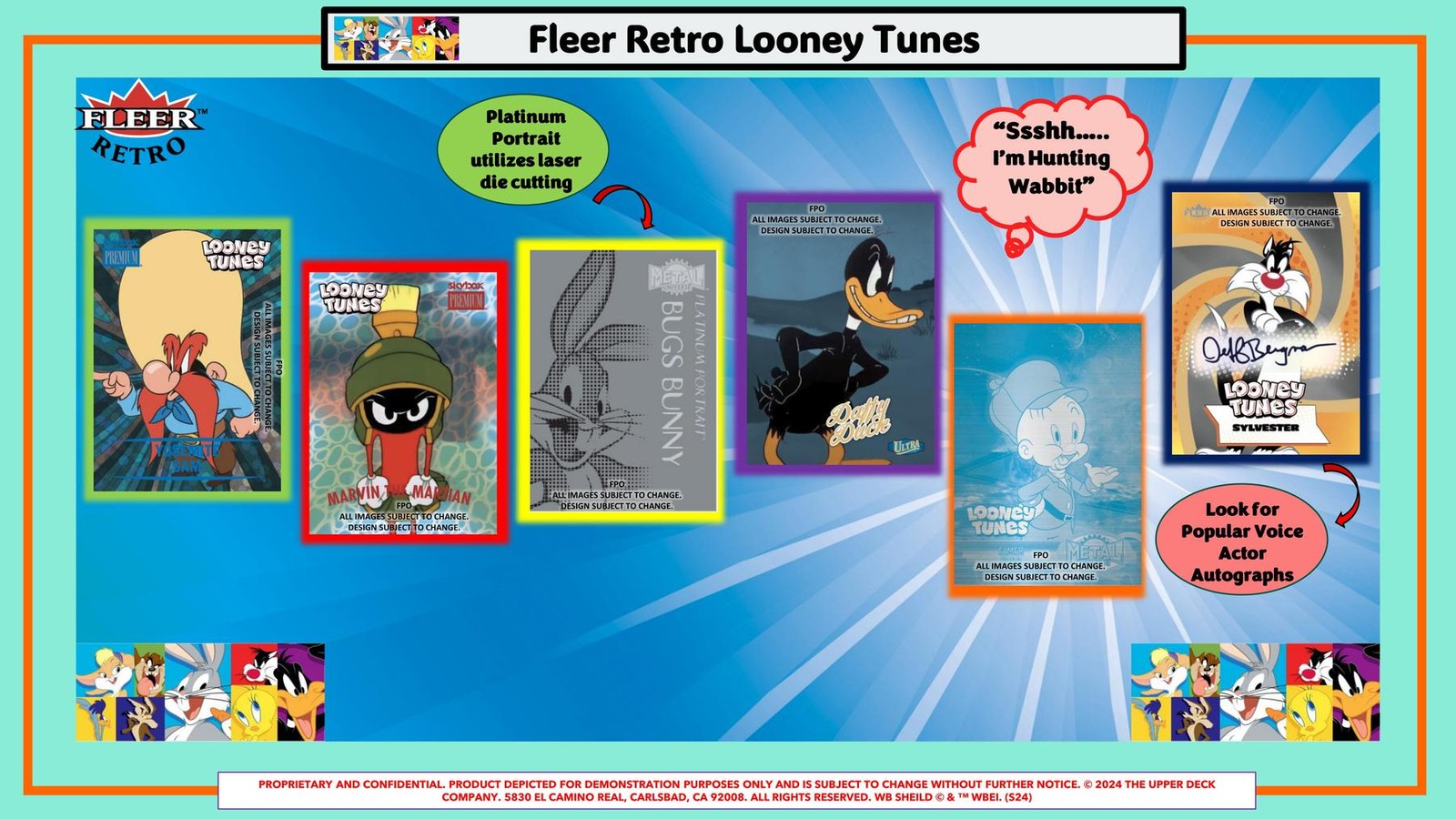 FLEER RETRO LOONEY TUNES HOBBY BOX (UPPER DECK 2024)