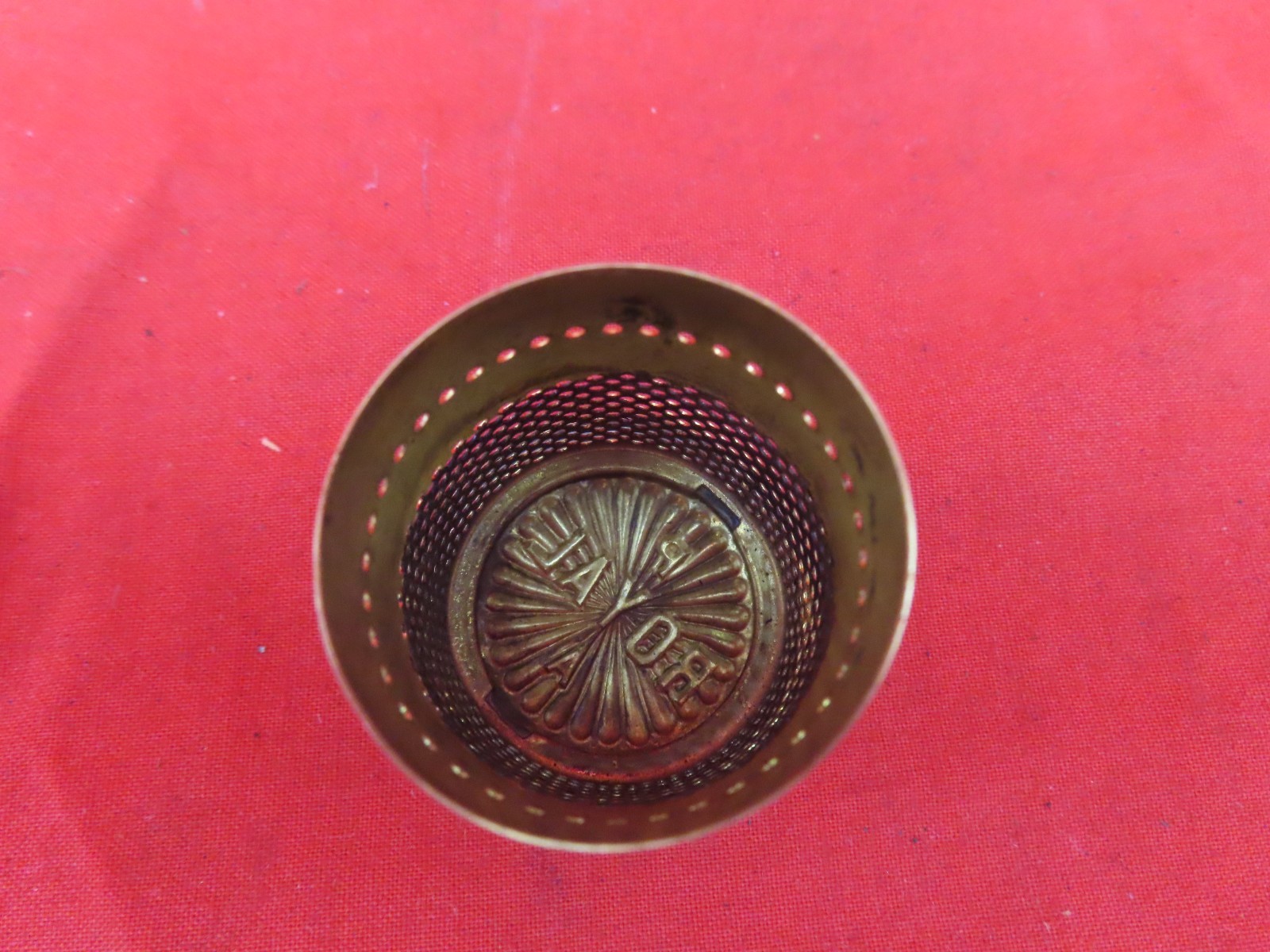 VTG ANTIQUE BRASS ROYAL PA FLAME SPREADER GENERATOR PAT 1890 93 95 FOR OIL LAMP