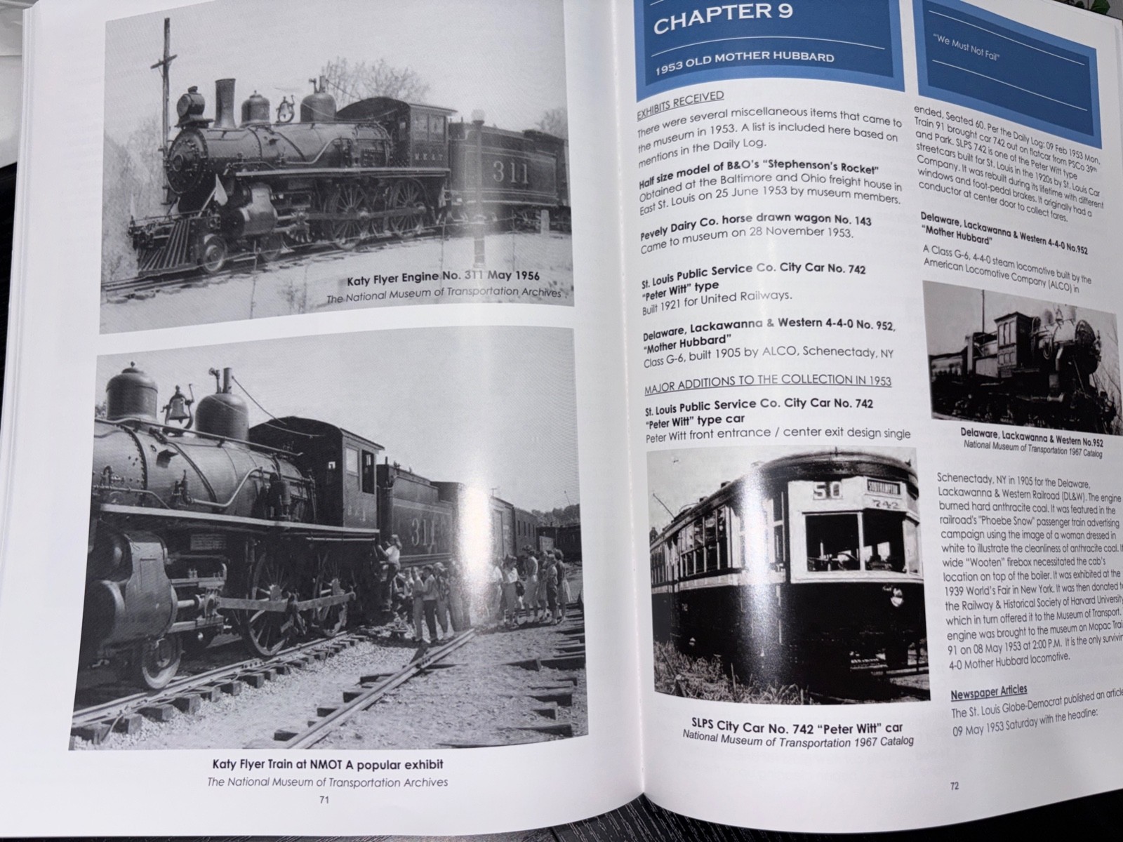 „Origins“ Diary of “ The Early Years of The National Museum of Transportation“