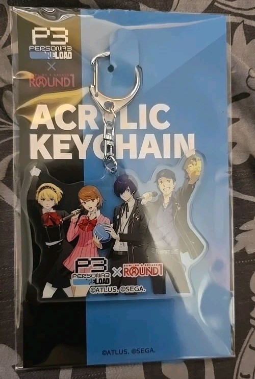Persona 3 Reload Round 1 Collab Acrylic Keychain