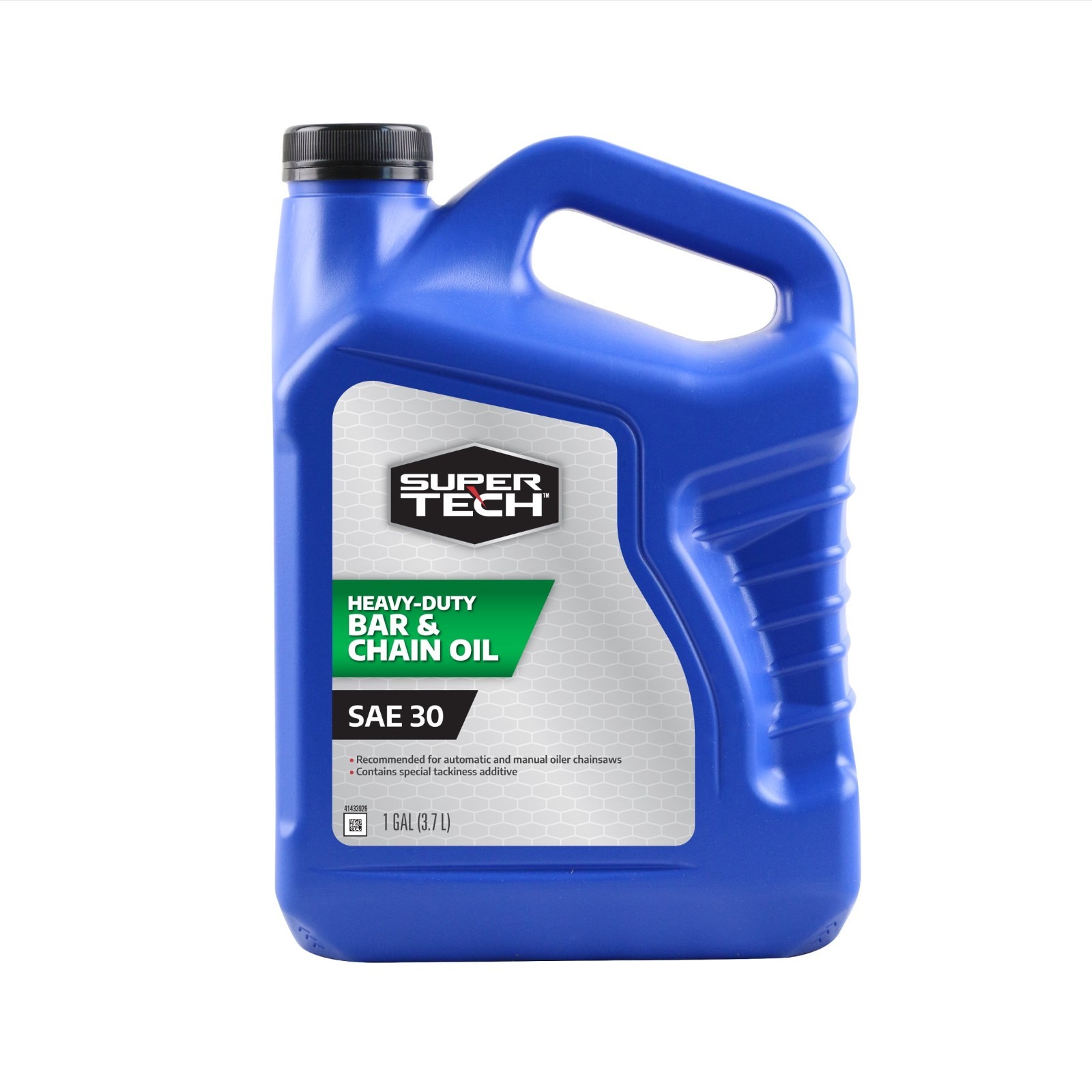 (3 pack) Super Tech SAE 30 Bar and Chain Oil, 1 Gallon Bottle