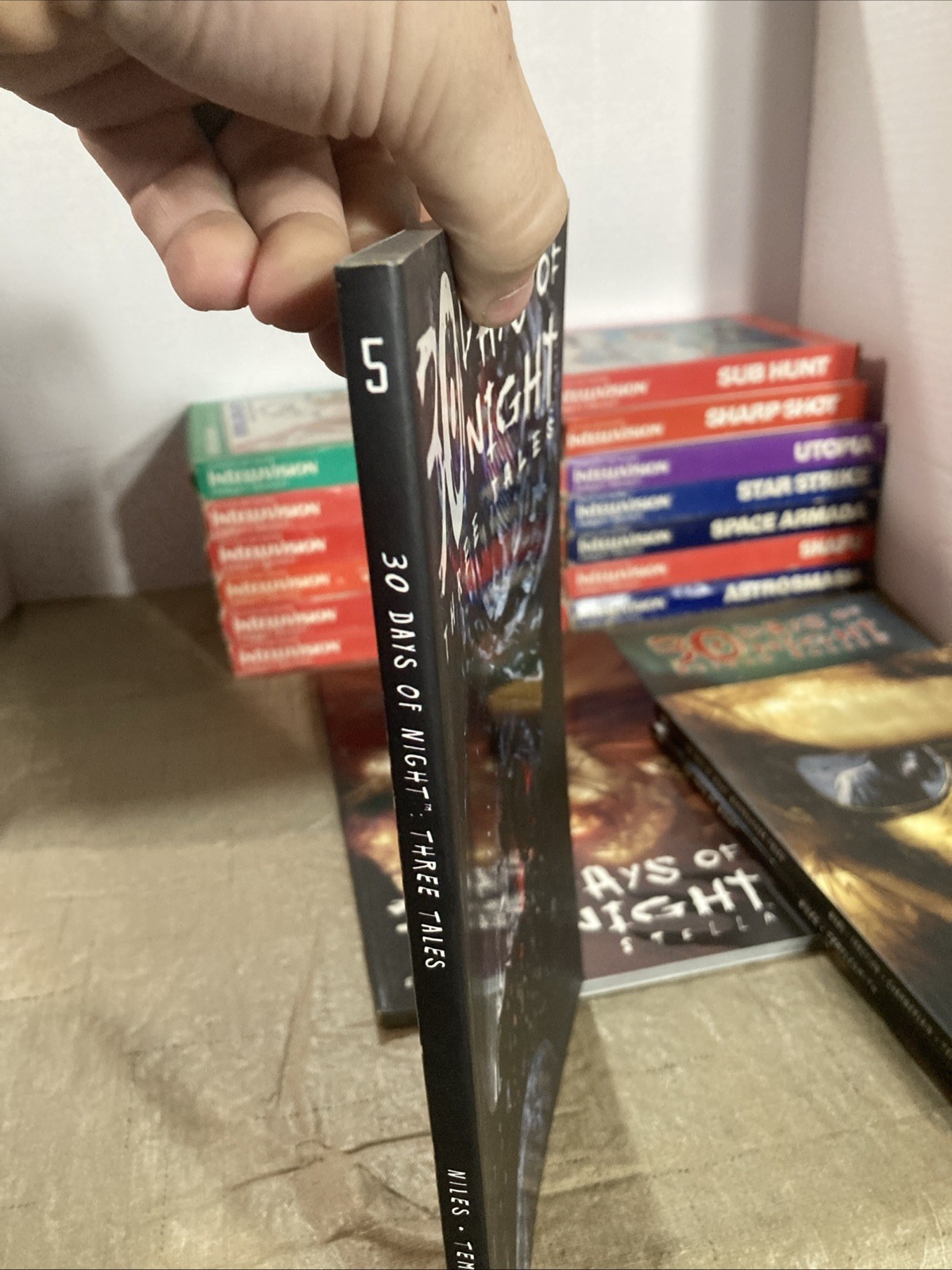 30 Days of Night Paperback Graphic Novel LOT Of 5 Steve Niles #1 #4 #5 #7 #9