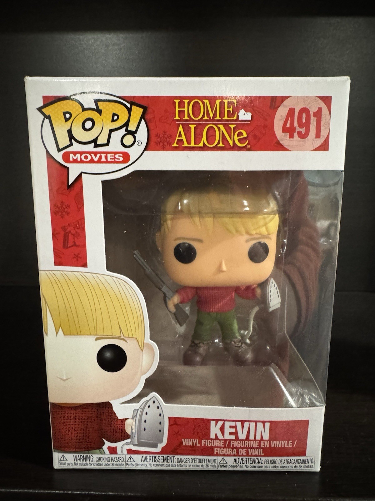 Funko Pop! Movies: Home Alone Kevin McCallister Vinyl Figure #491 Original
