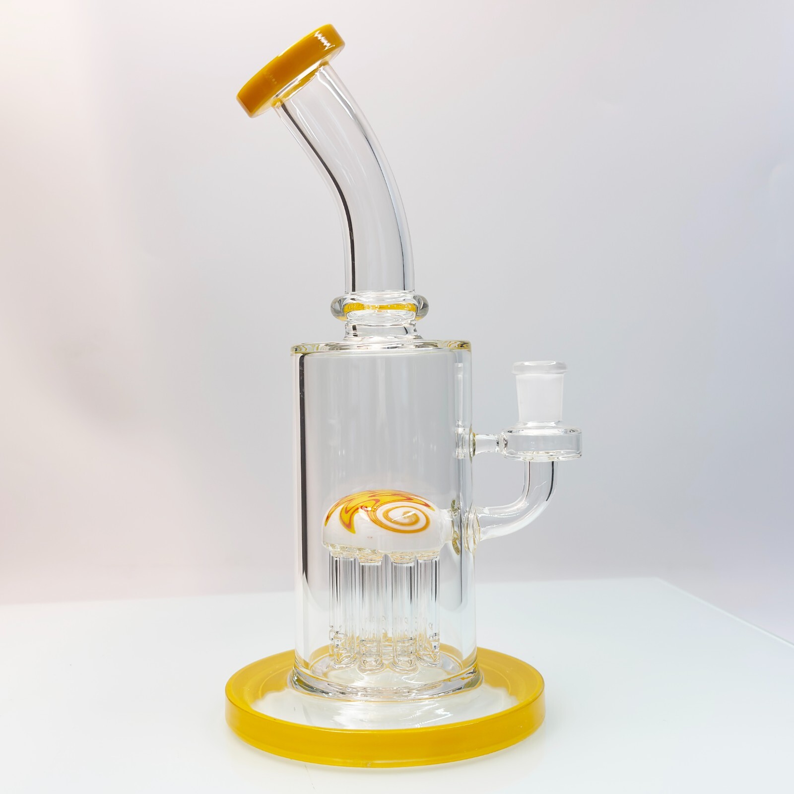 9.5in Heavy Duty Wigwag Tree Perc Glass Bong Waterpipes smoke & 14mm glass bong