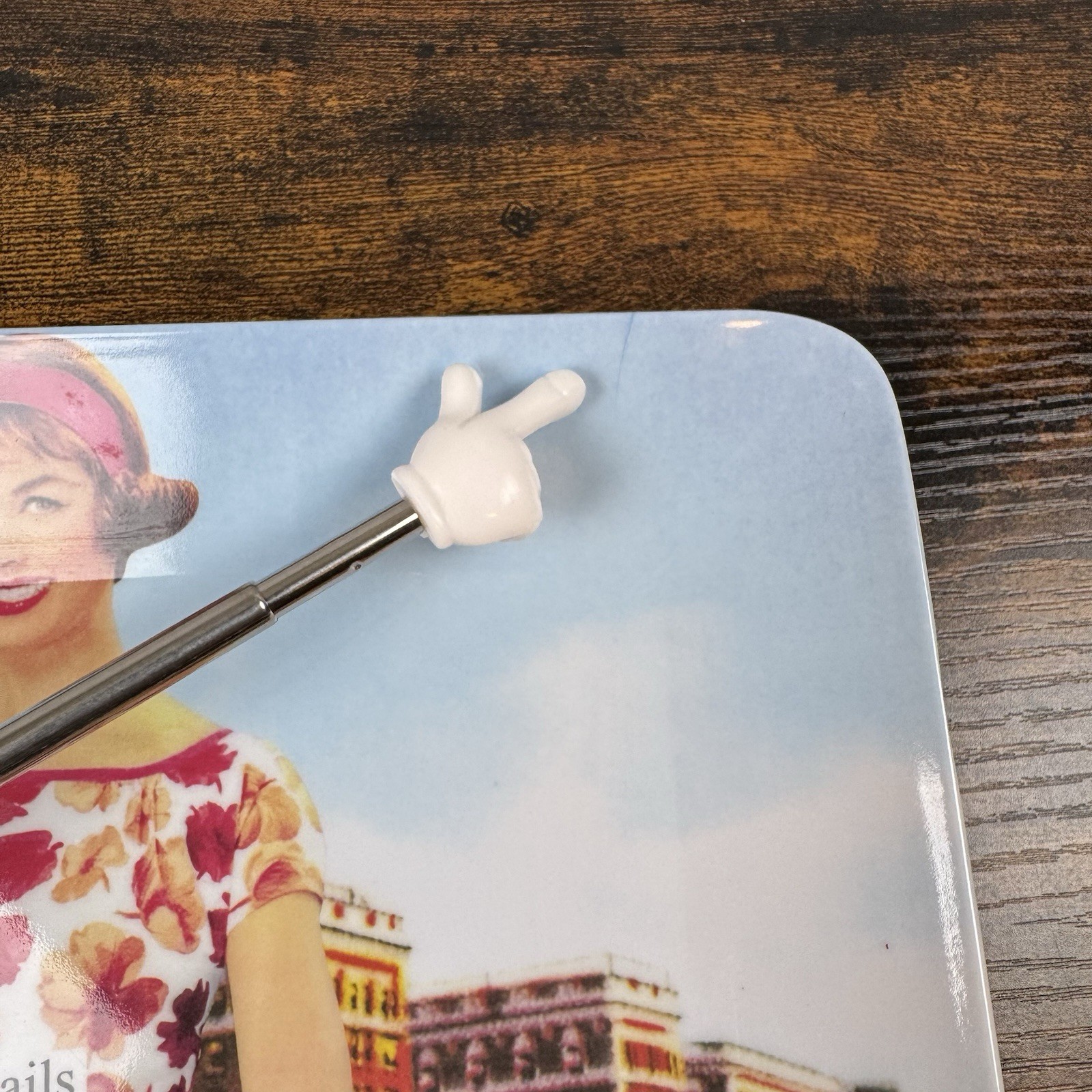 Anne Taintor Cocktails Novelty Trays Appetizer/Sandwich melamine MCM style