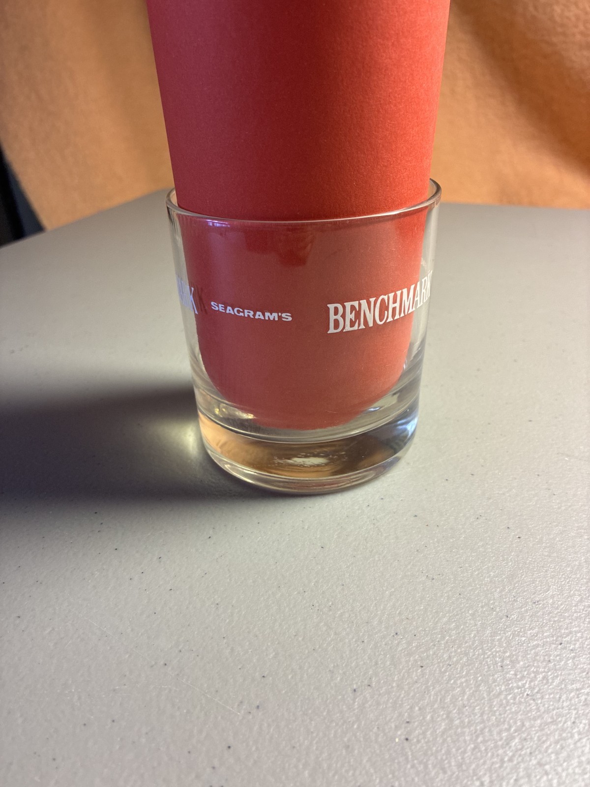 Benchmark Branded Whiskey Glass