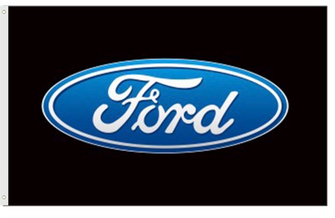 Ford Black Flag 3×5 ft Banner Garage Wall Banner NEW FREE SHIPPING
