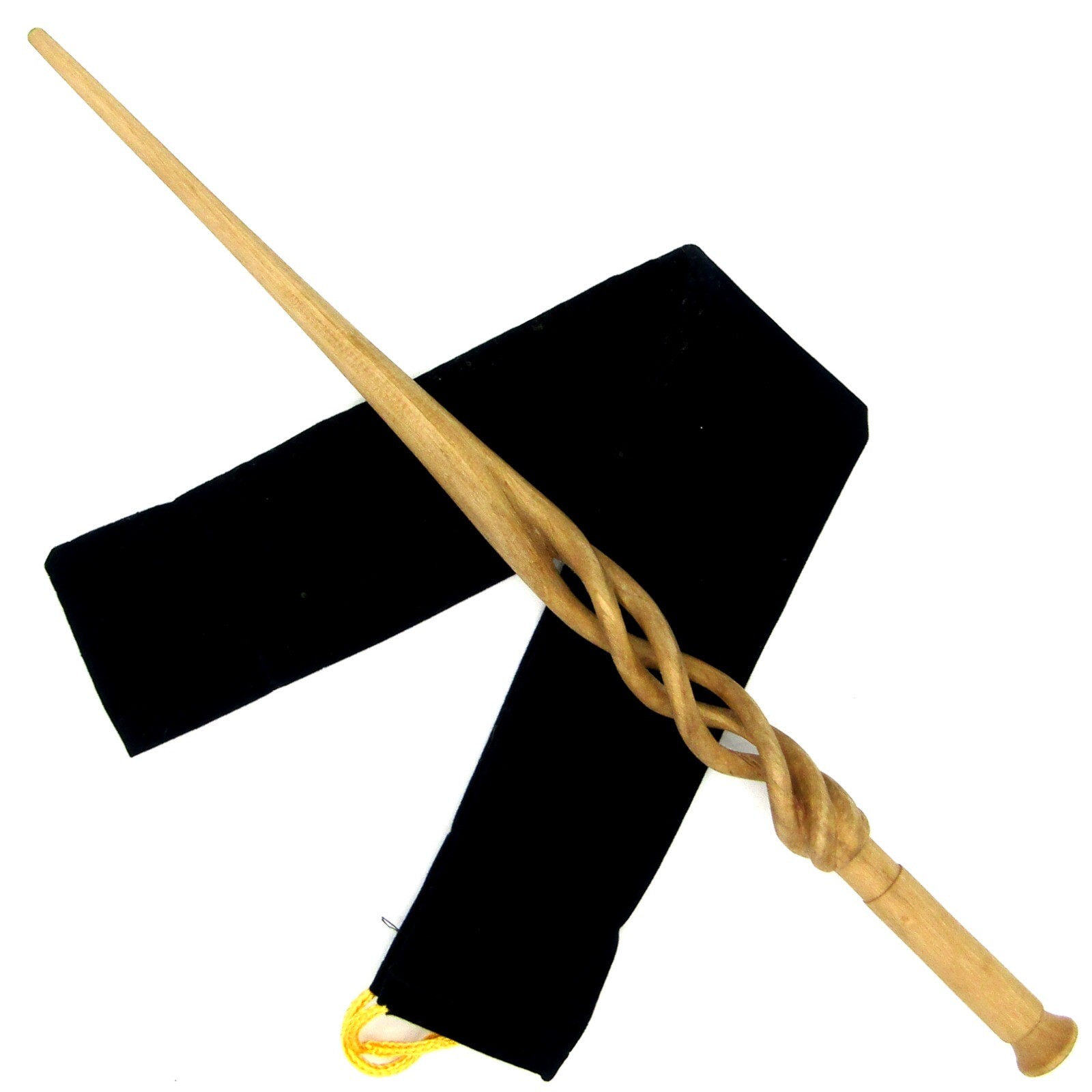 16″ Hand Carved Albus Dumbledore Mahogany Wood Magic Wand Wizard Witch w/FreeBag