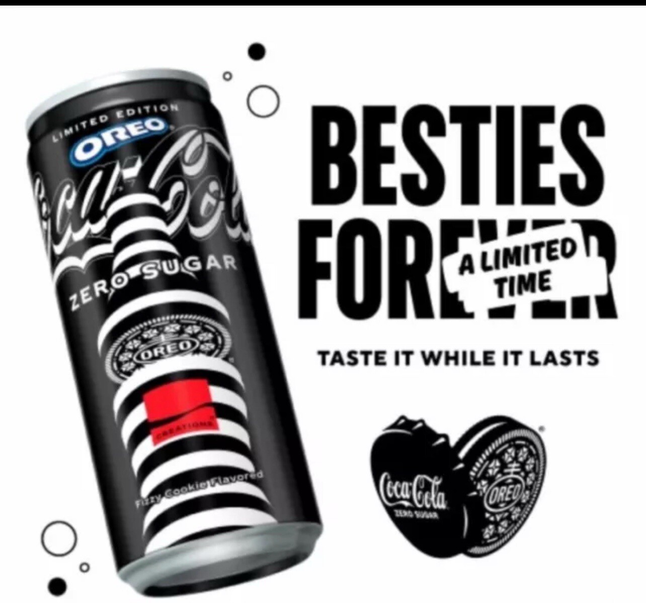 Coca-Cola Zero Sugar OREO Limited Edition Creations 12 oz Can – Brand New Sealed
