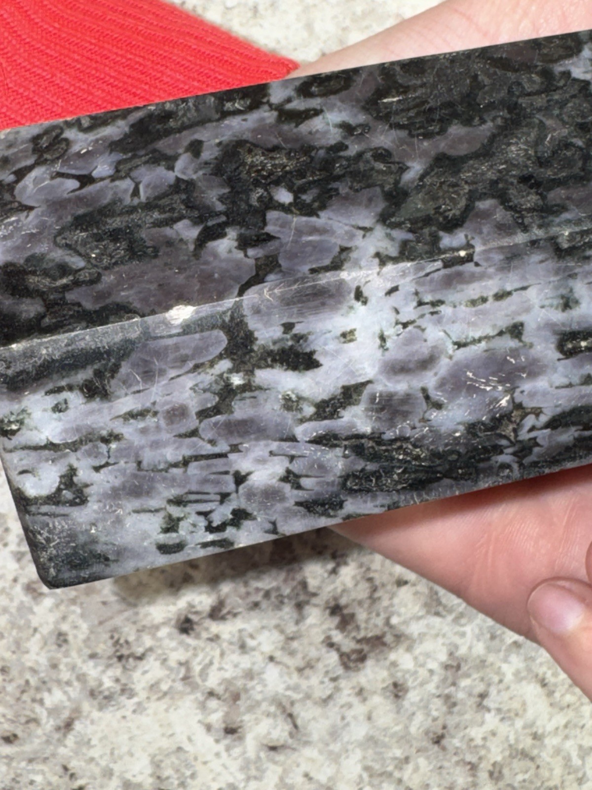 Indigo Gabbro / Mystic Merlinite 2 Piece Set – Tower & Sphere – 2 Lb 11 Oz