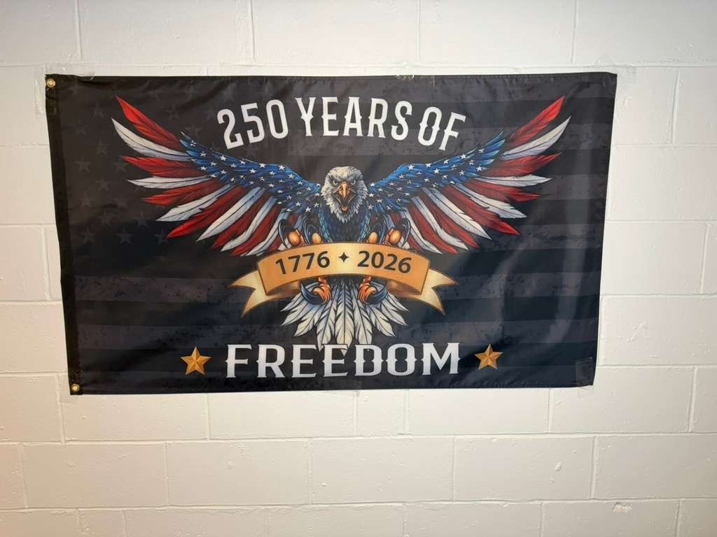 250 Years of Freedom Flag 3×5 ft 1776-2026 Eagle USA 250th Anniversary Patriotic