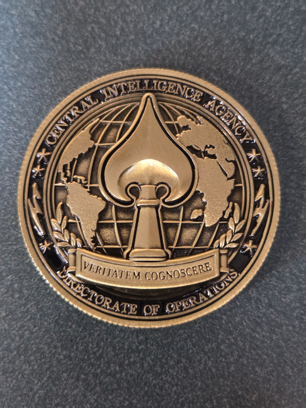 CIA Tehran, Iran Station – Directorate Of Operations – IC Intel Challenge Coin