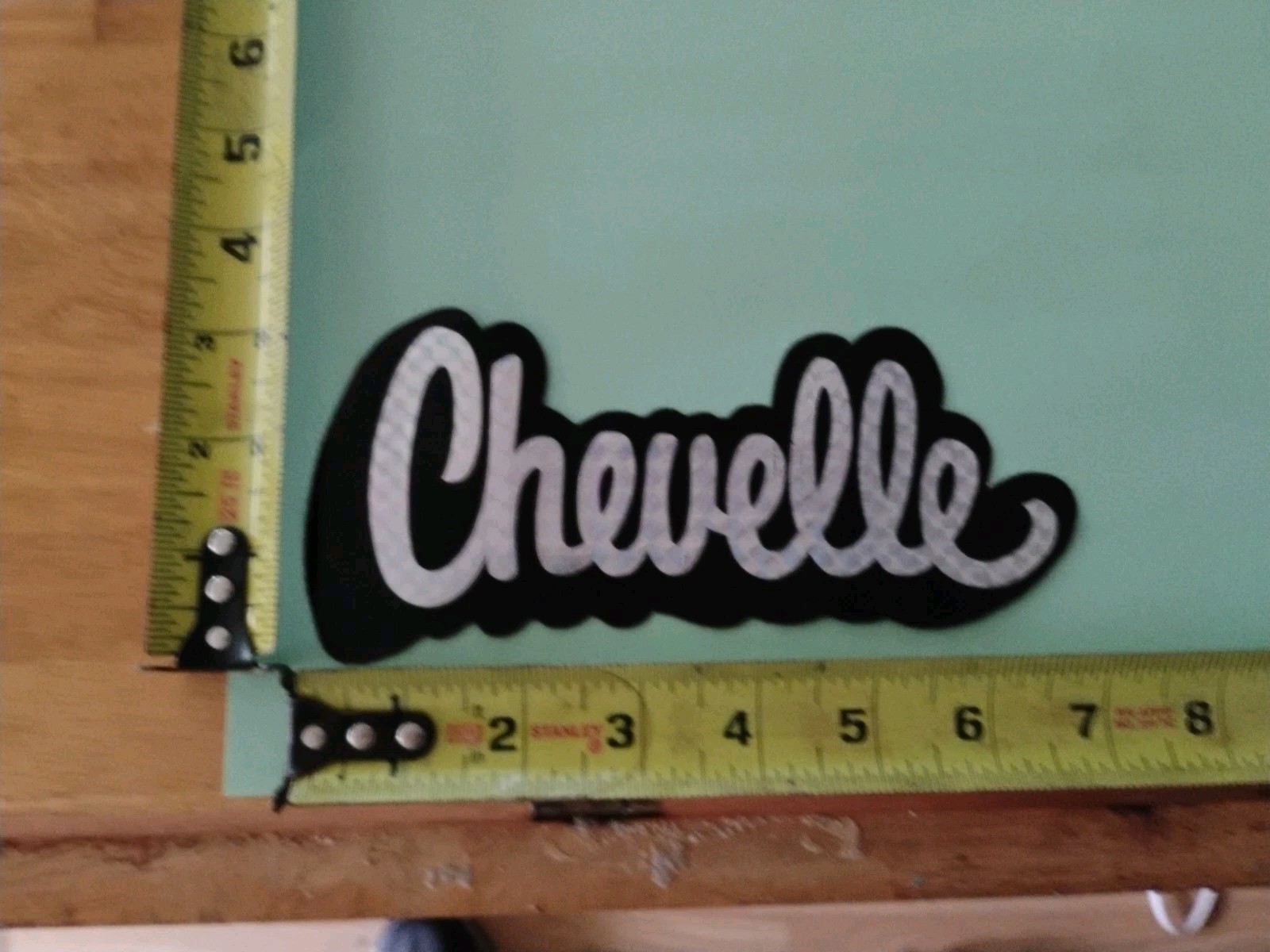 Chevrolet Chevelle Vintage 80s Prismatic Decal. 3in X 7in.