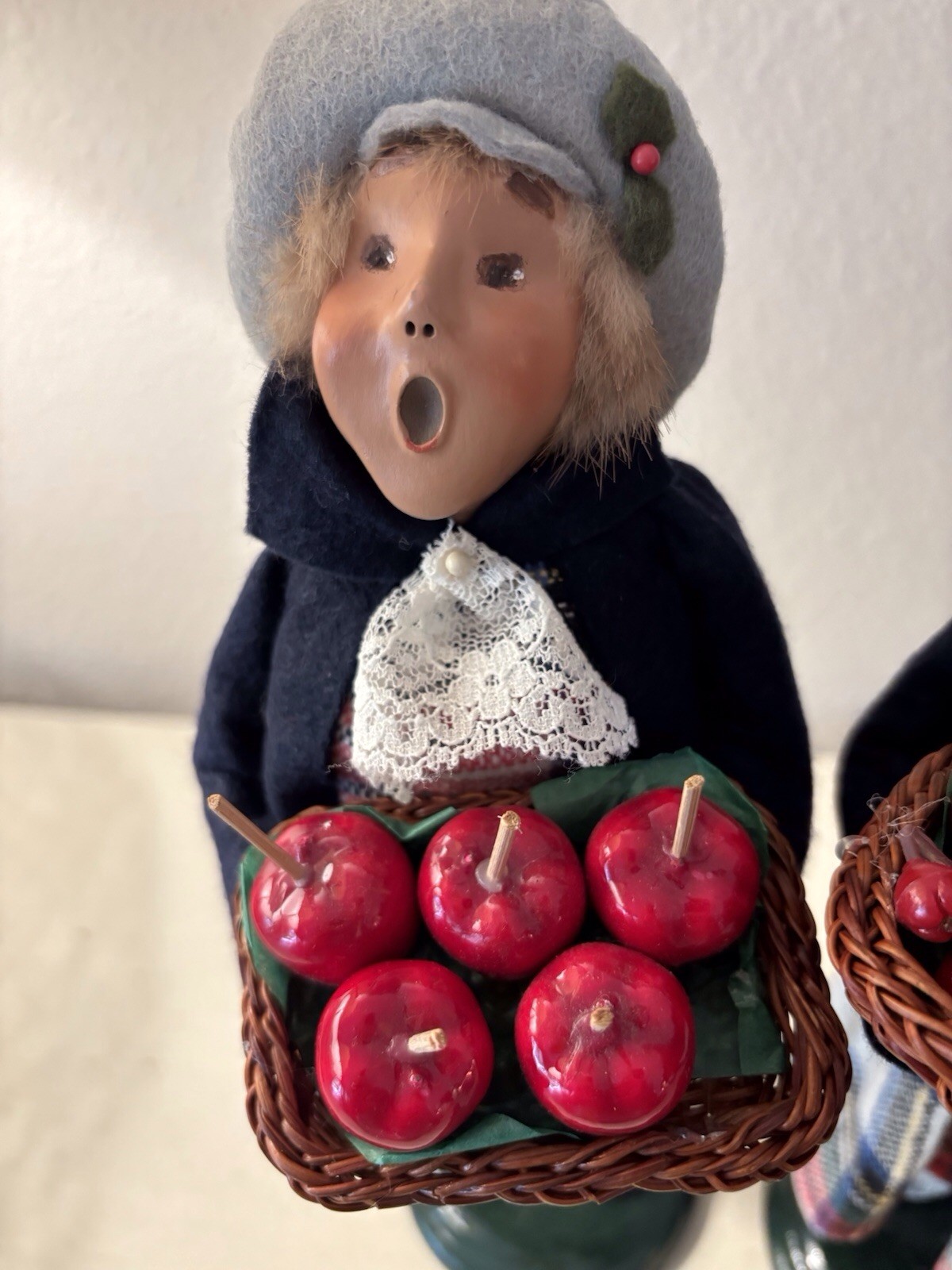 Byers Carolers Autumn Apple Harvest Boy And Girl.