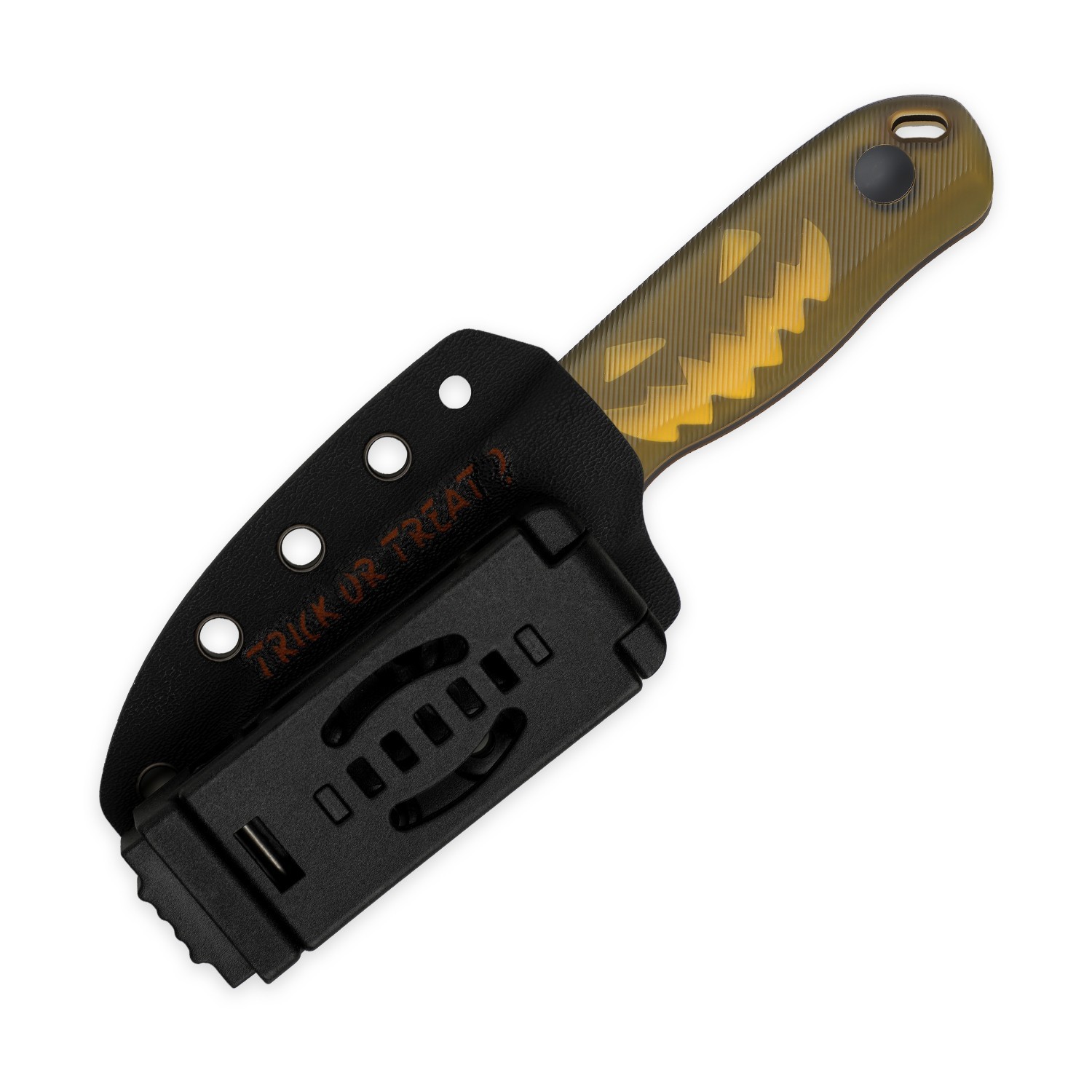 Kizer Halloween Drop Bear Fix Fixed Knife 14C28N Blade PEI Handle With Sheath