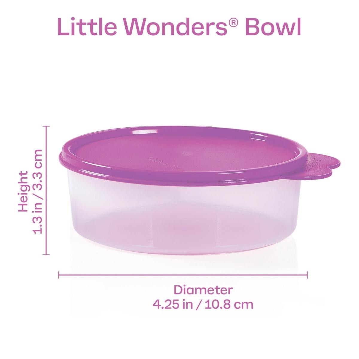 *Tupperware 14PC Wonderlier Vintage Series Bowl Set—Multicolor Bowls/Clear Lids