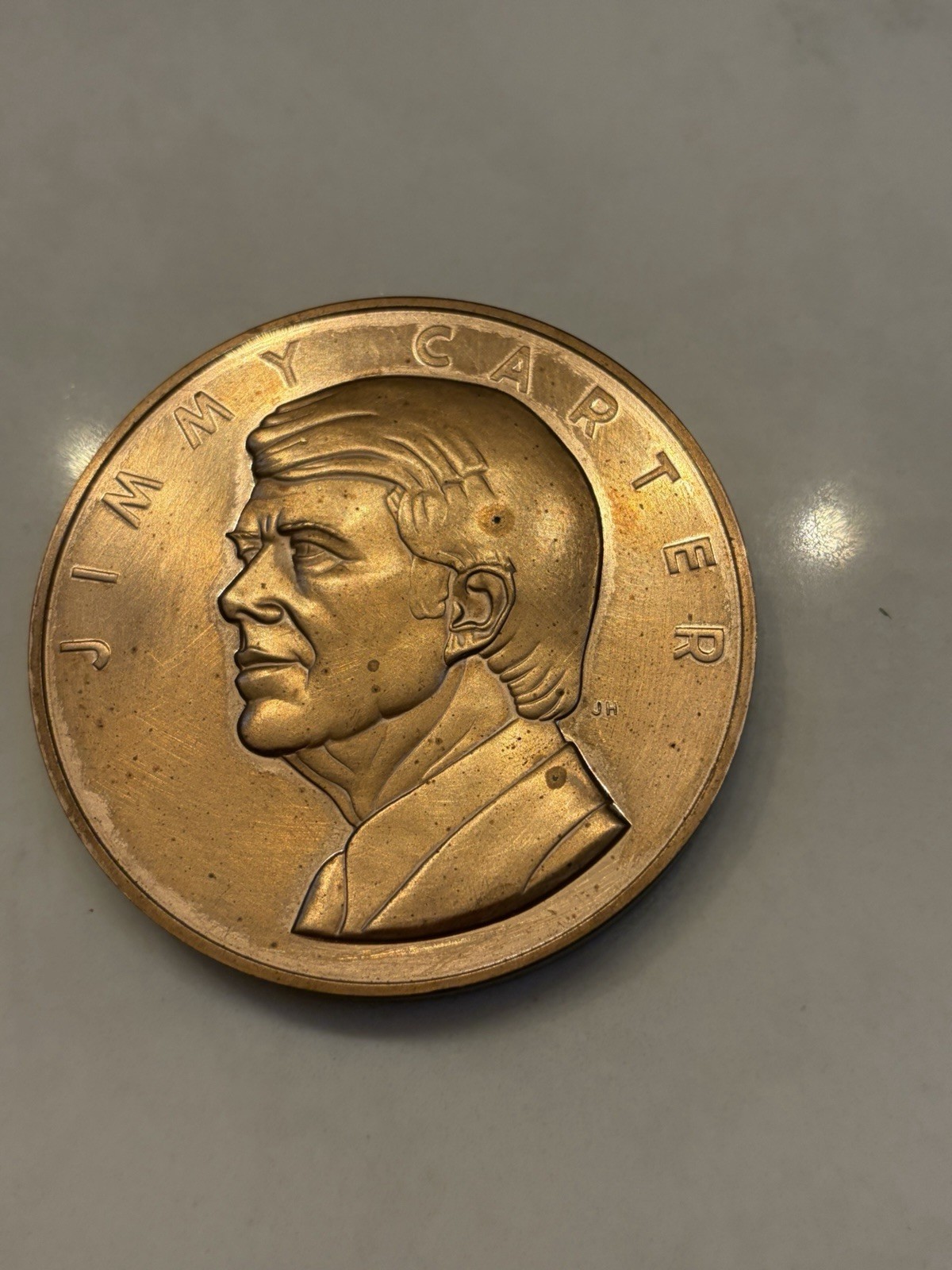 Jimmy Carter Presidential Inauguration Bronze Medal