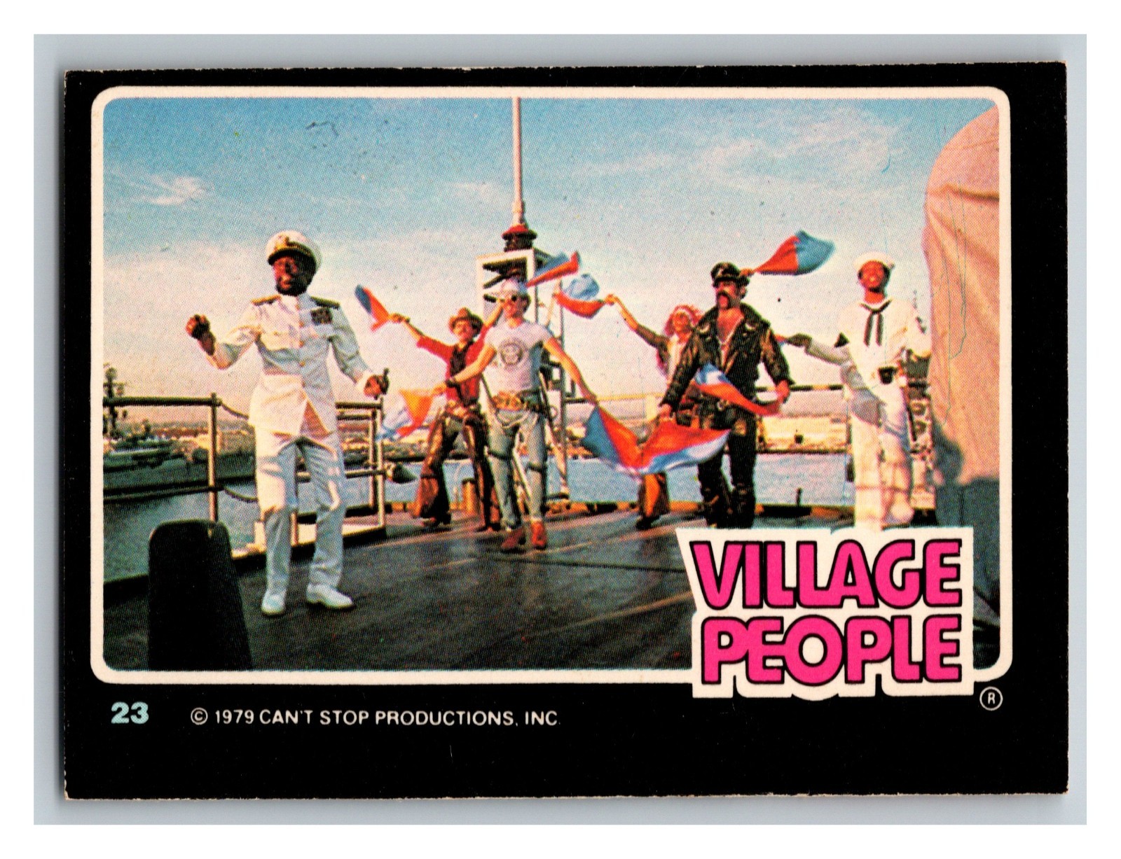 VILLAGE PEOPLE – 1979 MUSIC TRADING CARD – #23