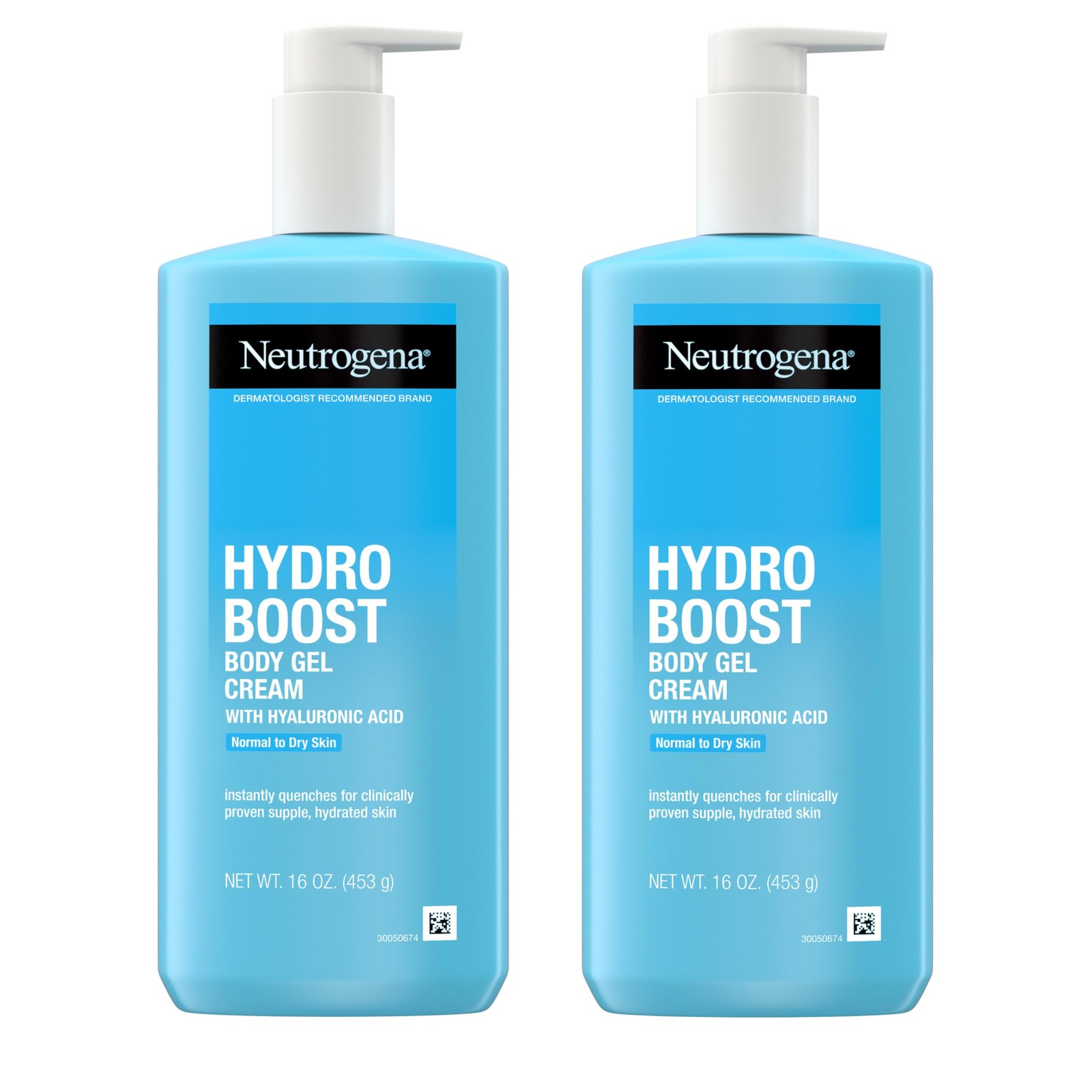 Neutrogena Hydro Boost Body Gel Cream Hydrating Body Lotion Hyaluronic Acid For