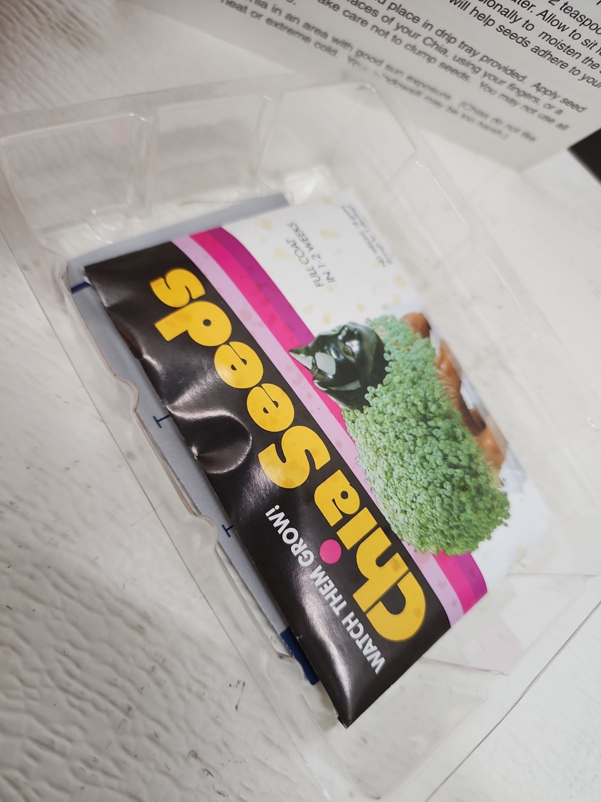 Barack Obama Chia Pet Special Edition „Determined“ President – Open Box