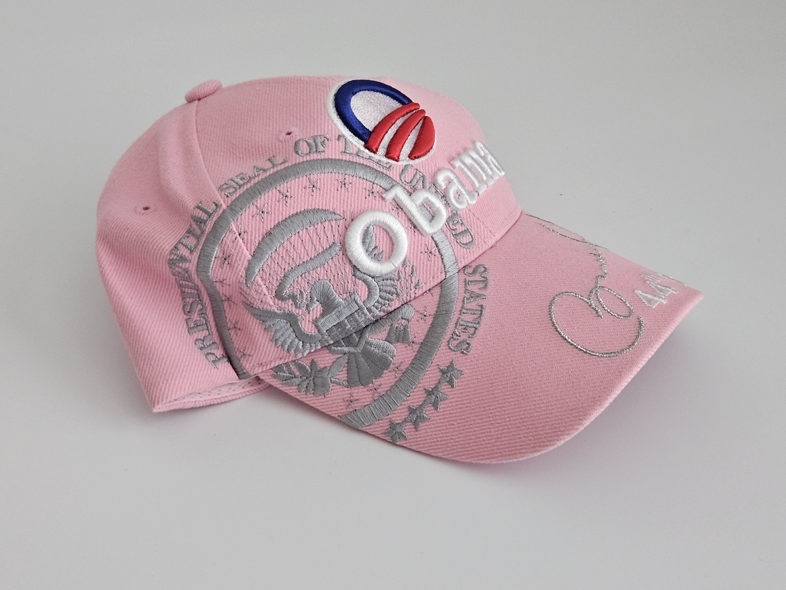 Barack Obama 44th President Pink Hat Cap 2009-2017 United States