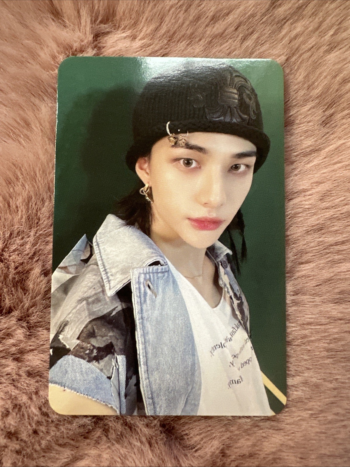 Stray Kids Hyunjin ‘Rockstar’ Official Photocard + FREEBIES
