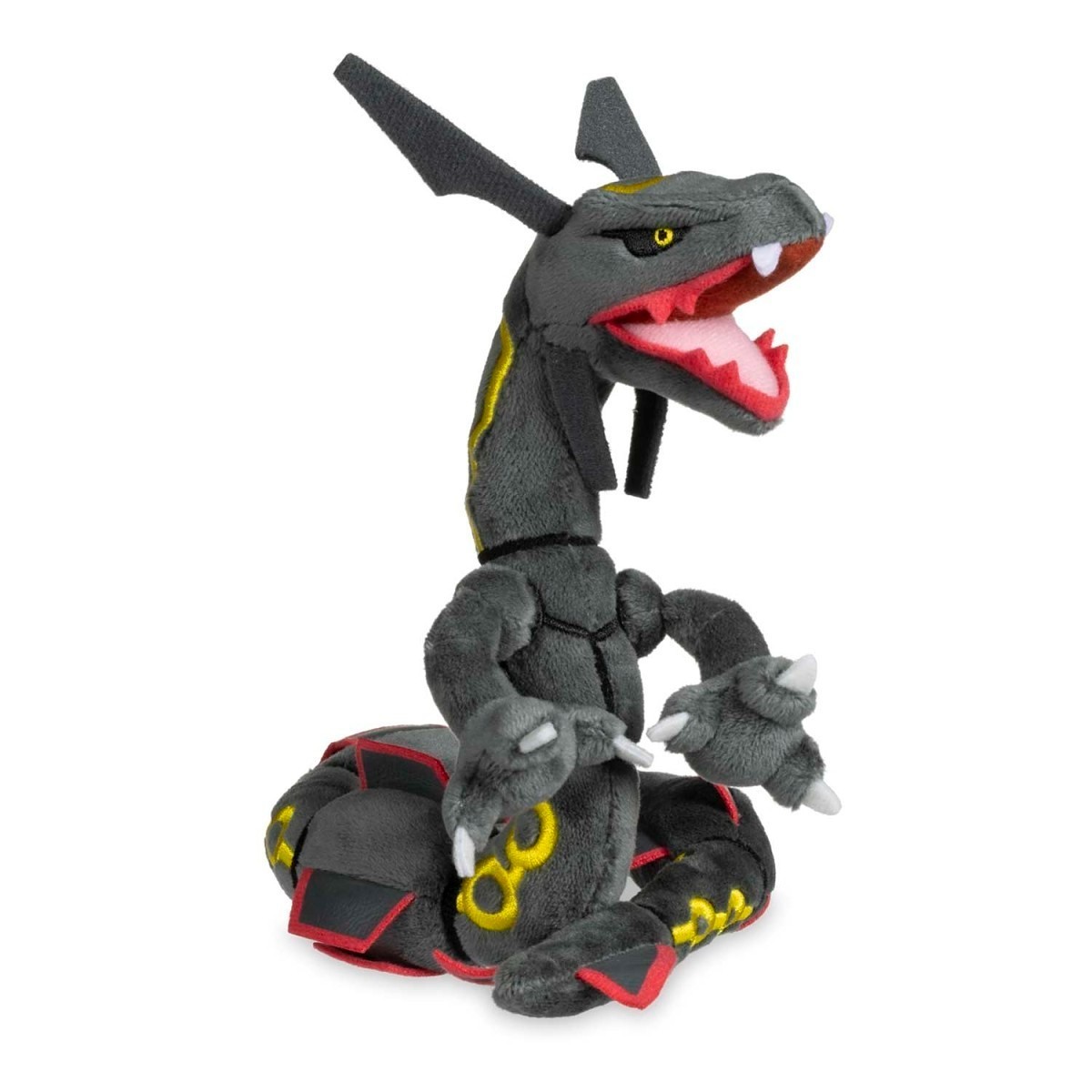 Pokemon Center™ Original Sitting Cuties Shiny Black Rayquaza Plush 7 ¾ In.