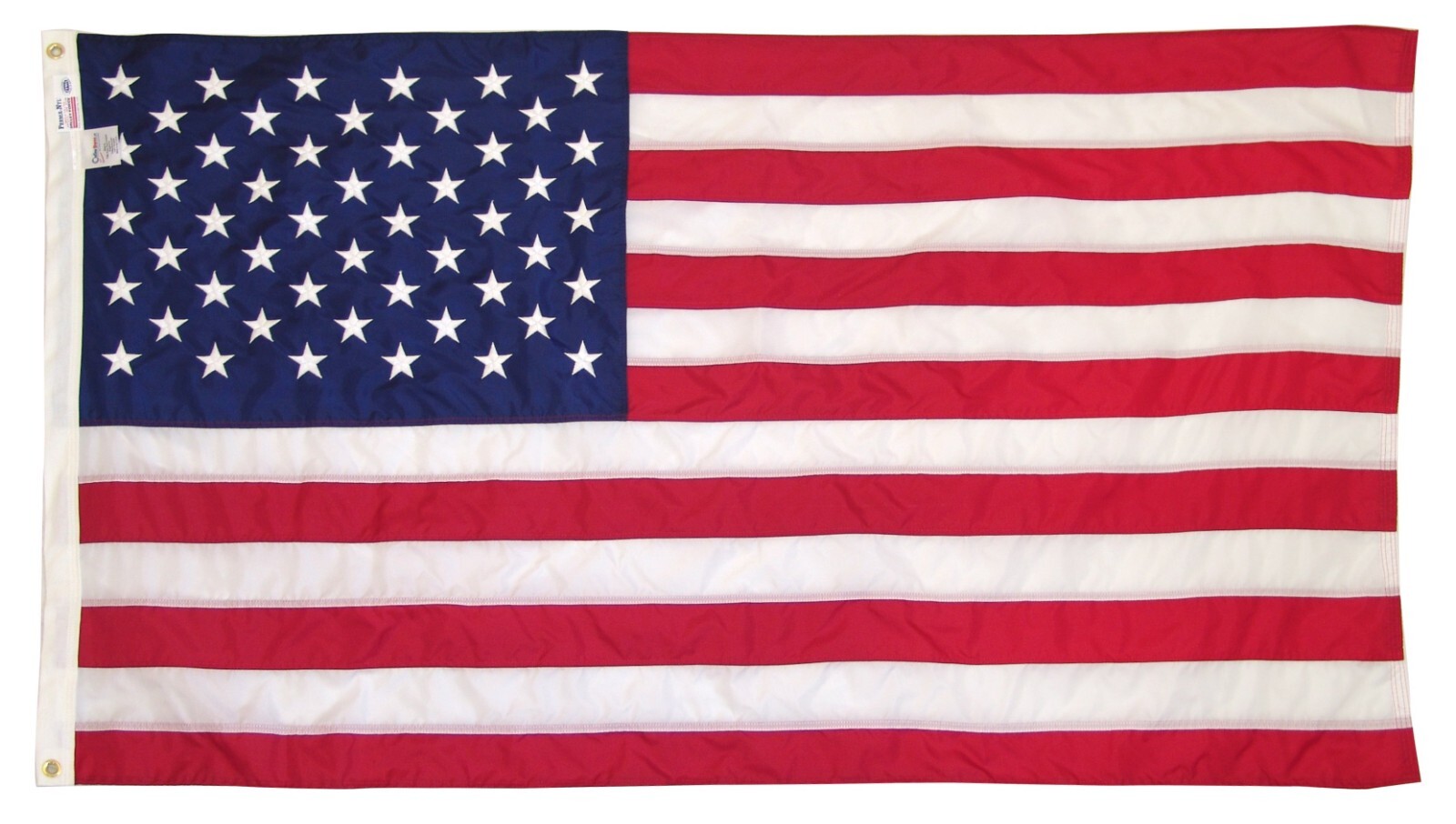 American Flag 3’x5′ Nylon – Certified Made in USA – Sewn Stripes & Embroidered