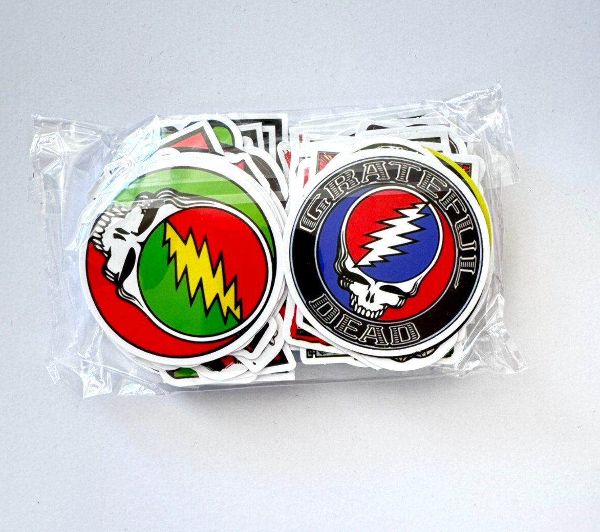 Sticker Set Decal 100 Pieces Stickerbomb Rock Band Punk Heavy Metal Music