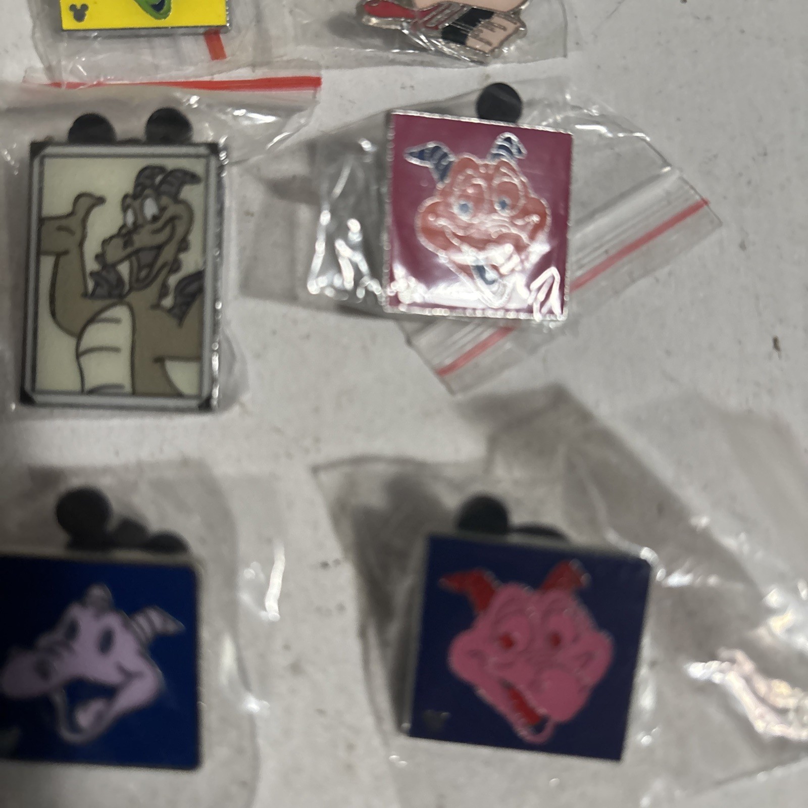 Disney FIGMENT MULTI-COLOR only Pins lot of 11