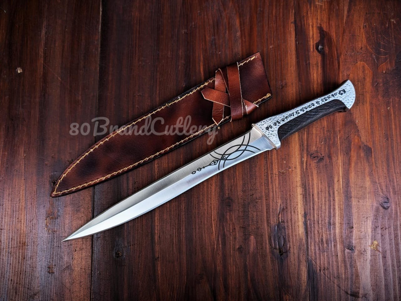 Handmade Paul Atreides Crysknife Replica: Dune Movie Carbon Steel Knife