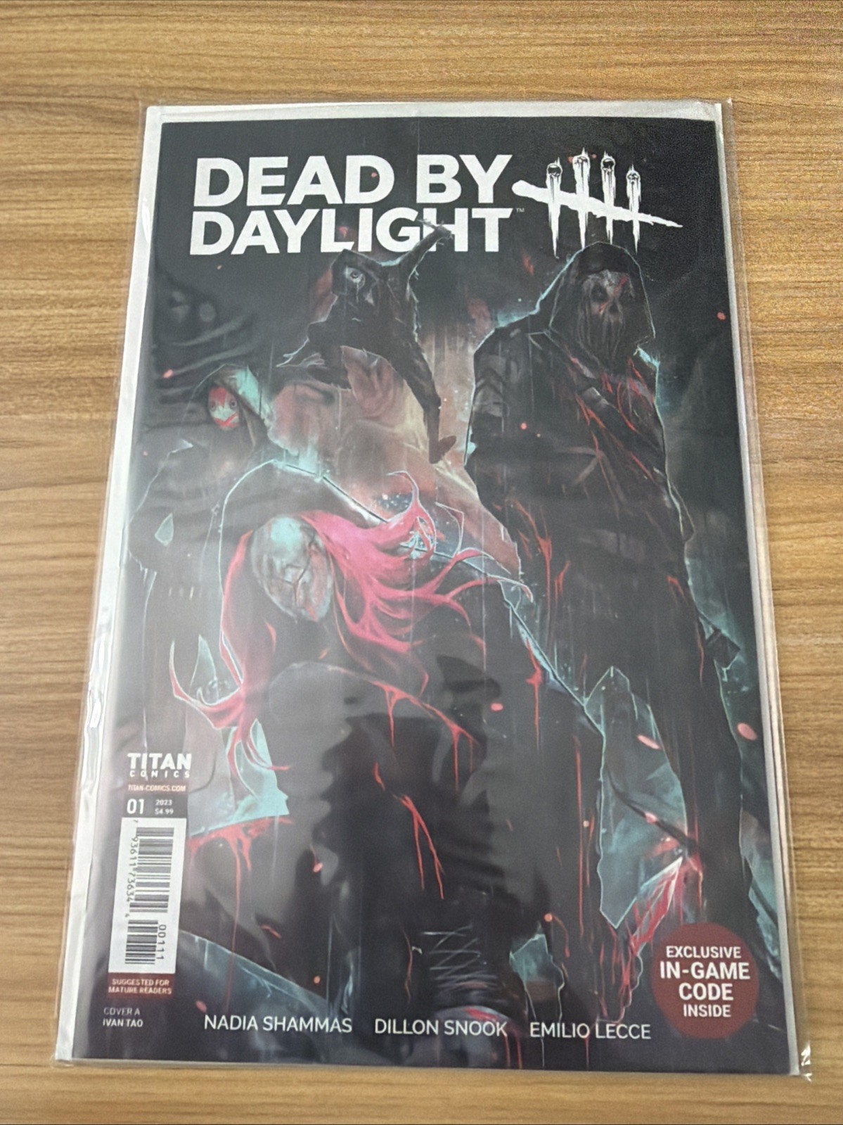 TITAN COMICS Dead By Daylight #1 Cover A Regular Ivan Tao 2023 W/ Code Sealed