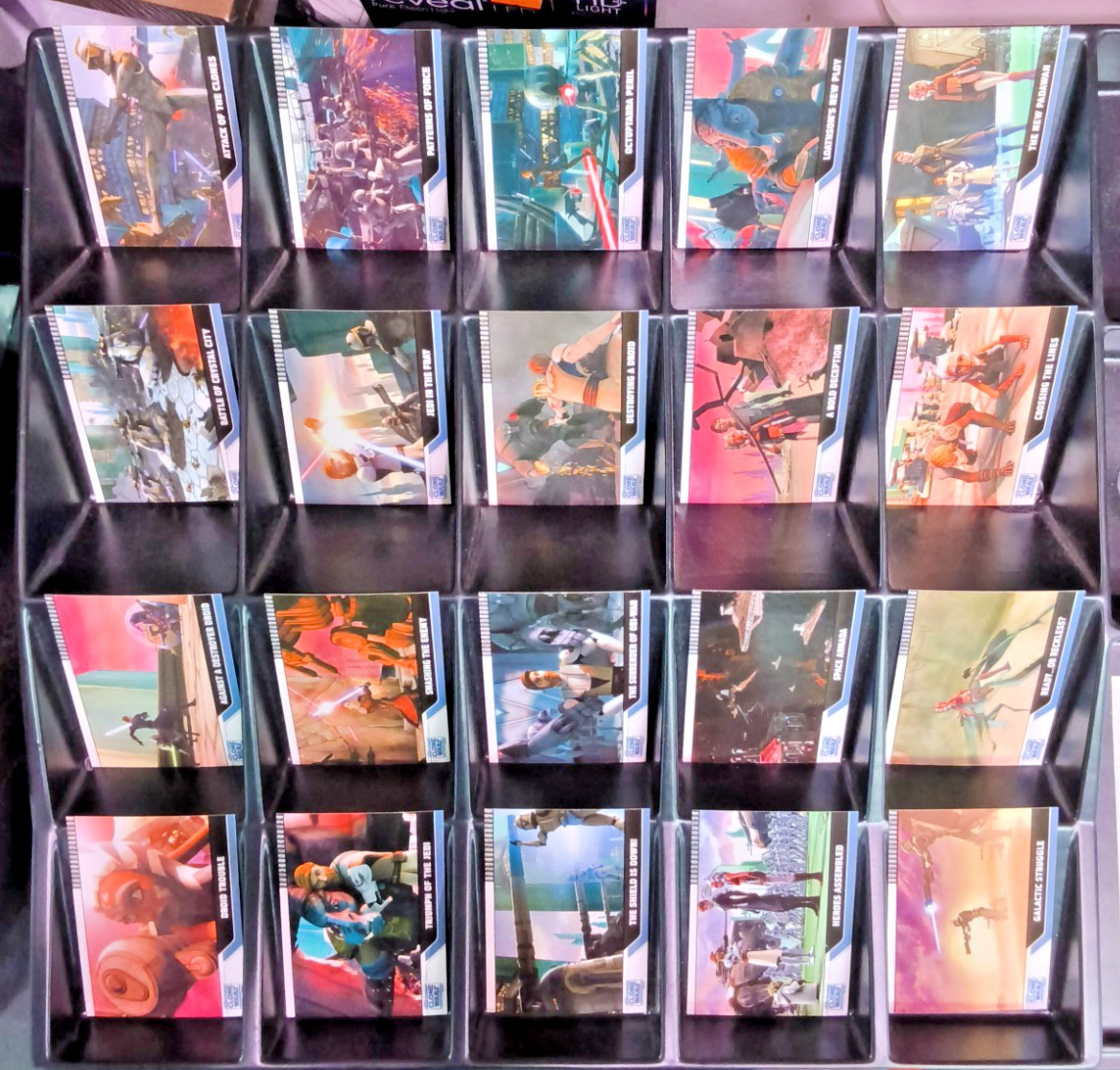 2008 Topps Star Wars: The Clone Wars Checklist Highlights (1–90