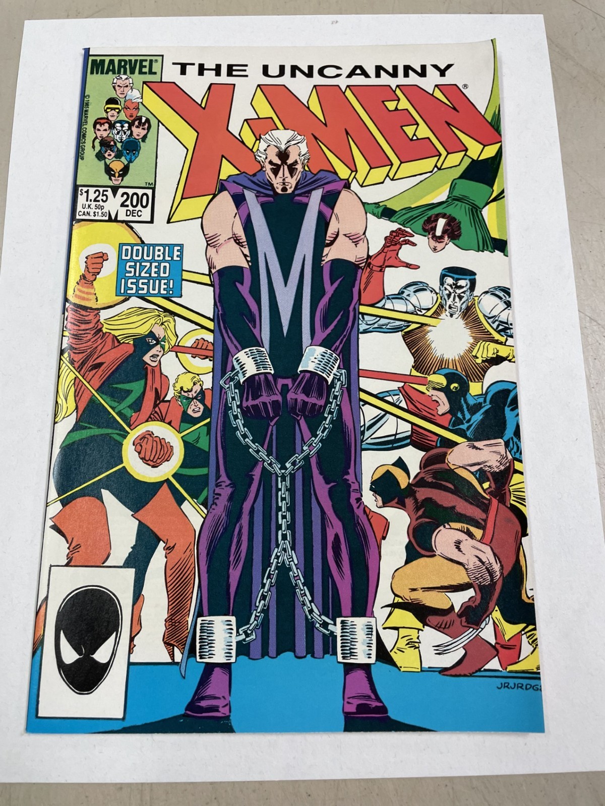 UNCANNY X-MEN 200 NEAR MINT UNREAD COPY 1985 MARVEL COMICS Trial of Magneto