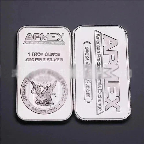 APMEX-1 oz Silver Bar .999 Fine Sealed American Precious Metals-USA*