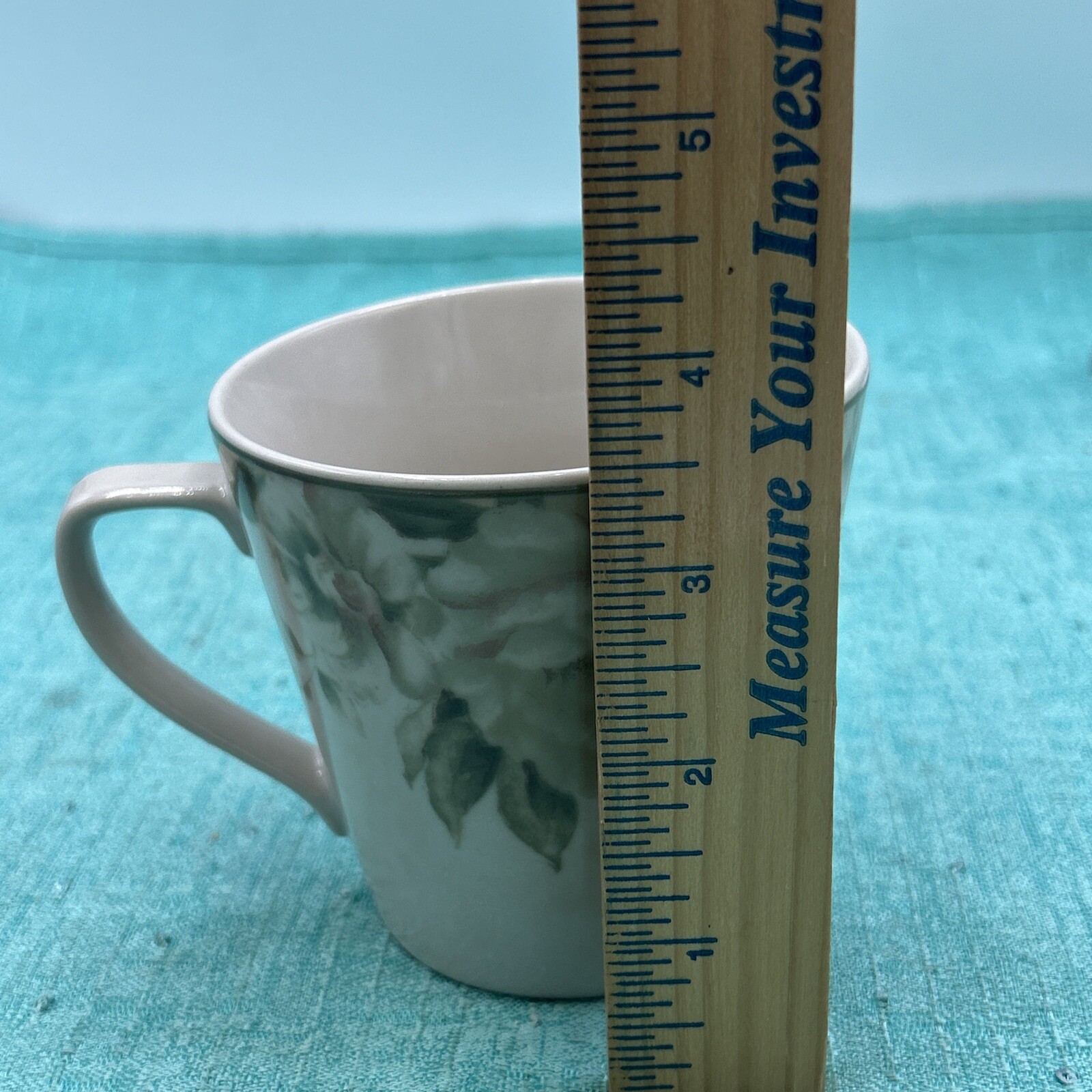 222 Fifth Tapestry Coffee Cup, Spring Floral Coffee Mug