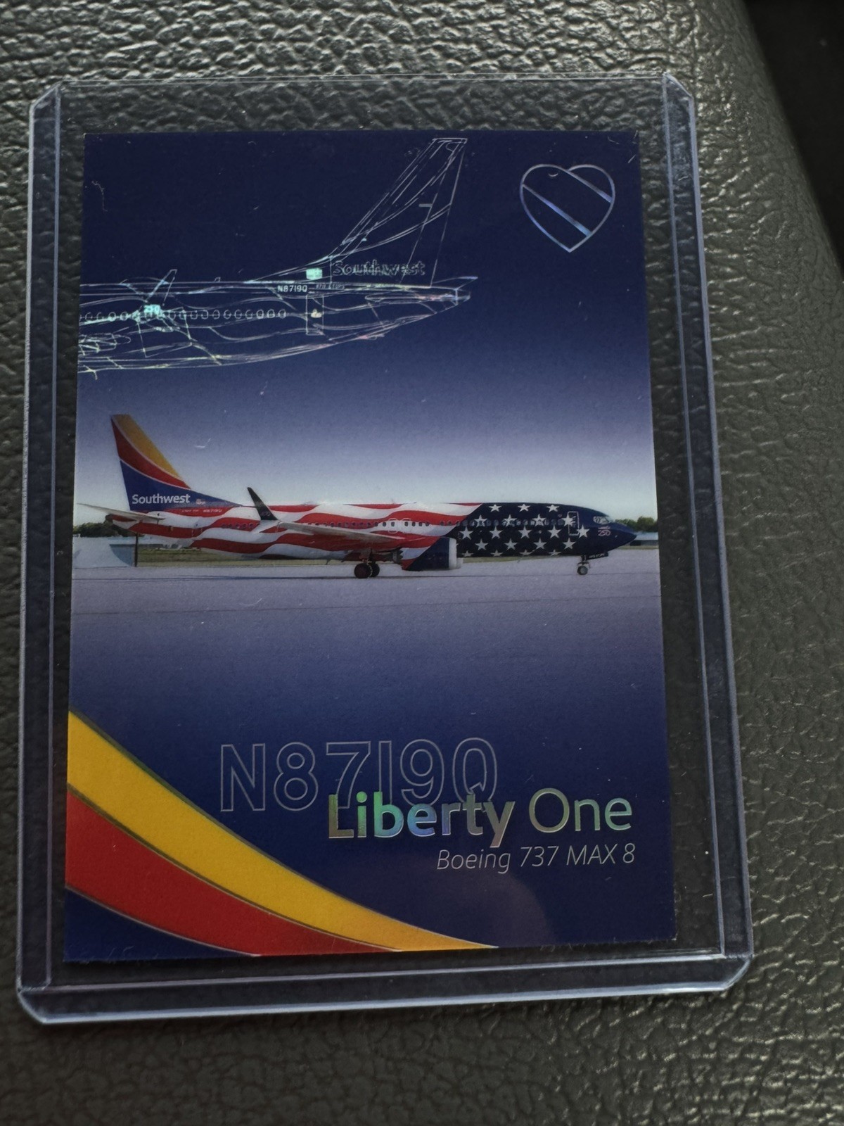 Southwest Airlines Liberty One trading card