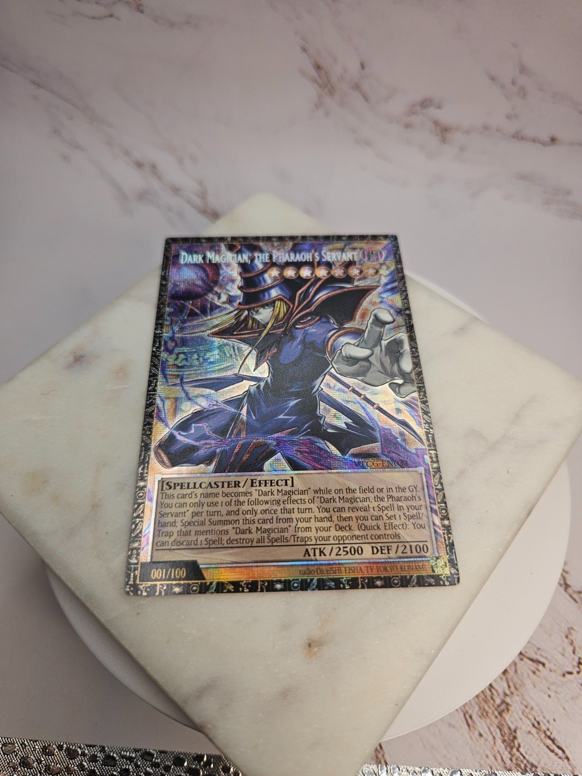 Dark Magician the Pharaoh’s Servant *ENGLISH* Grand Master Starlight Overframe