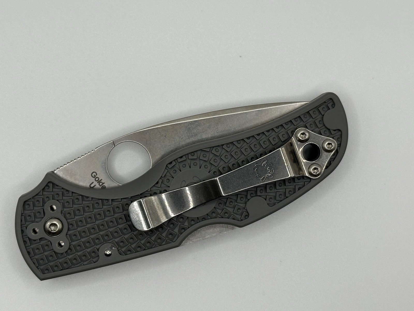 Spyderco Native 5 Lightweight Maxamet Gray FRN C41PGY5 Factory Sharp