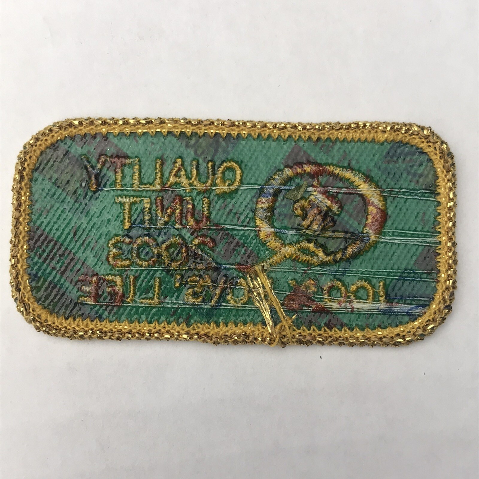 Quality Unit 2003 100 Percent Boys Life Patch BSA