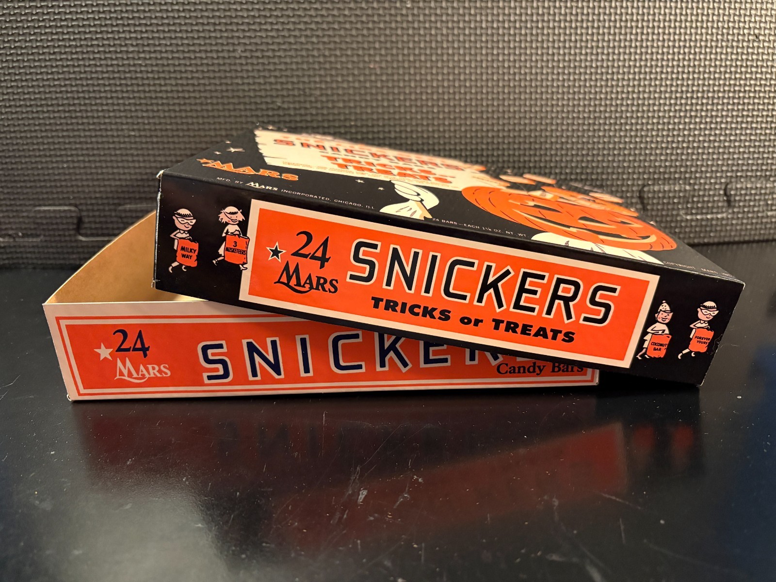 1950s Snickers (Halloween, variation #3) – Custom design display box
