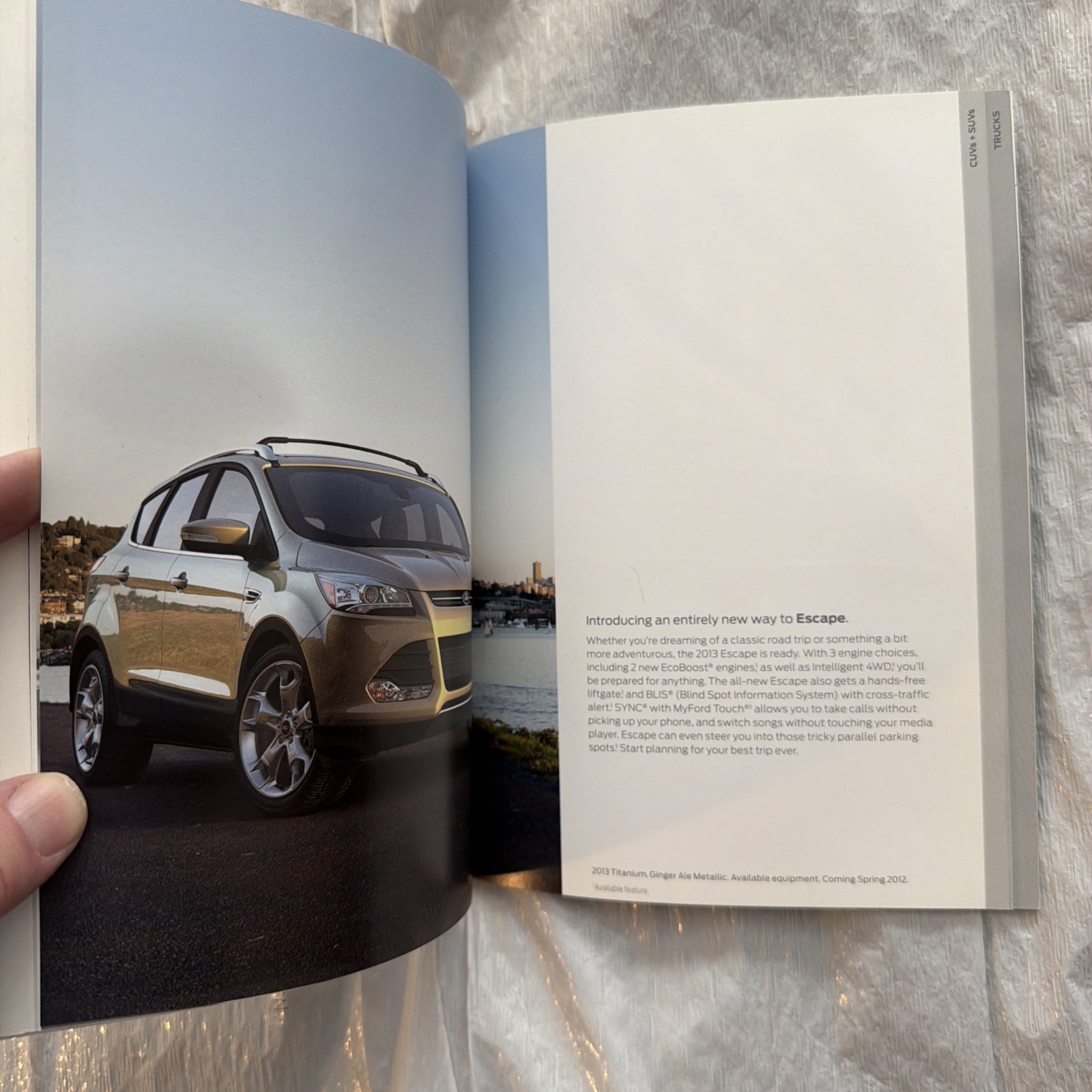 2012 – 2013 Ford Fuel Efficient Full Line Auto Show Brochure Mustang Shelby ST