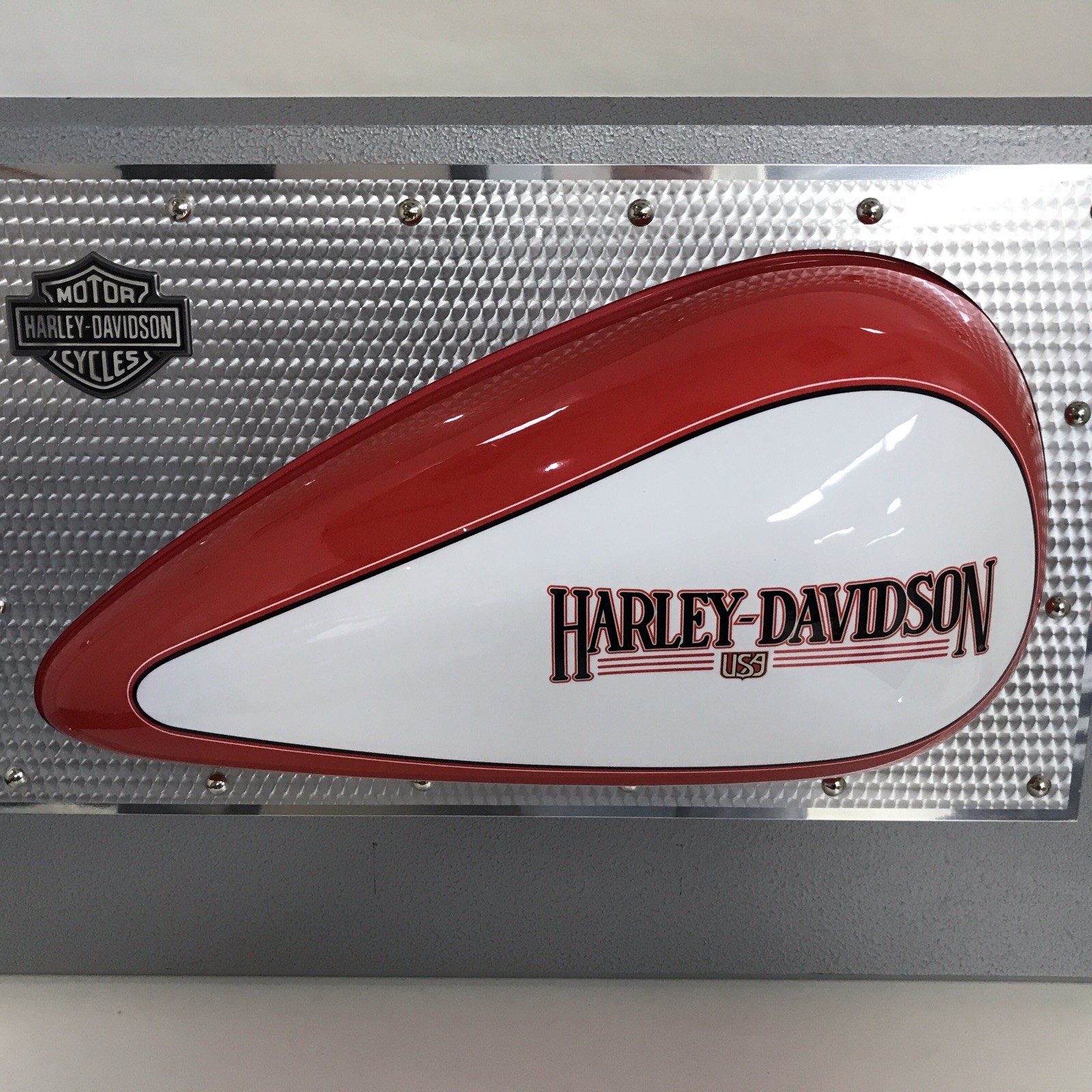 Harley-Davidson 3-D Promotional Wall Plaque Fuel Tank