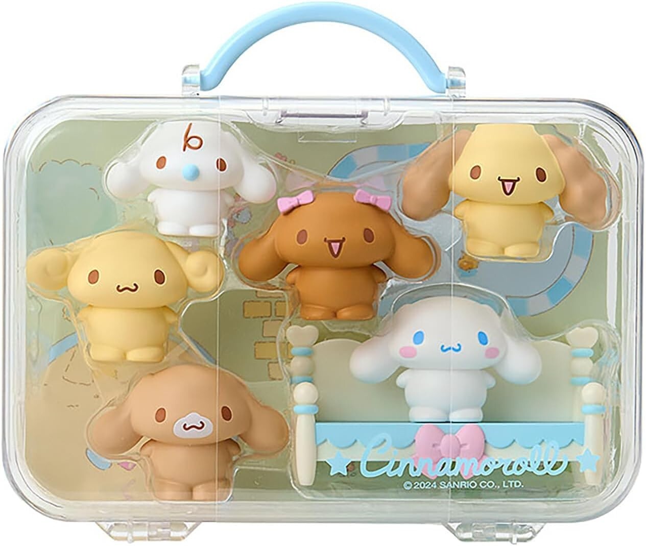 SANRIO Cinnamoroll & Friends Figure Doll Set of 6 JAPAN NEW