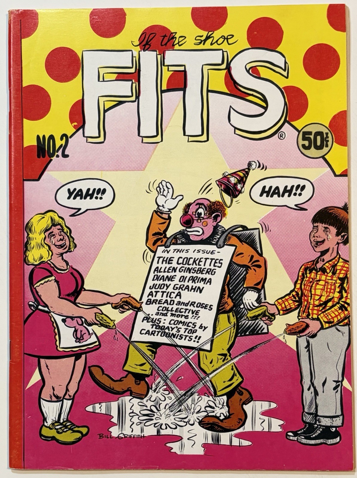 FITS MAGAZINE #2 1972- Literary Works, Poetry, Articles & Comics•Underground HTF