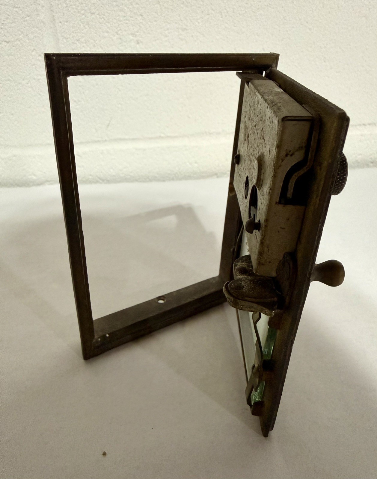 Vintage Corbin Brass Post Office Door Double Dial Eagle Mail P.O. Box Locks