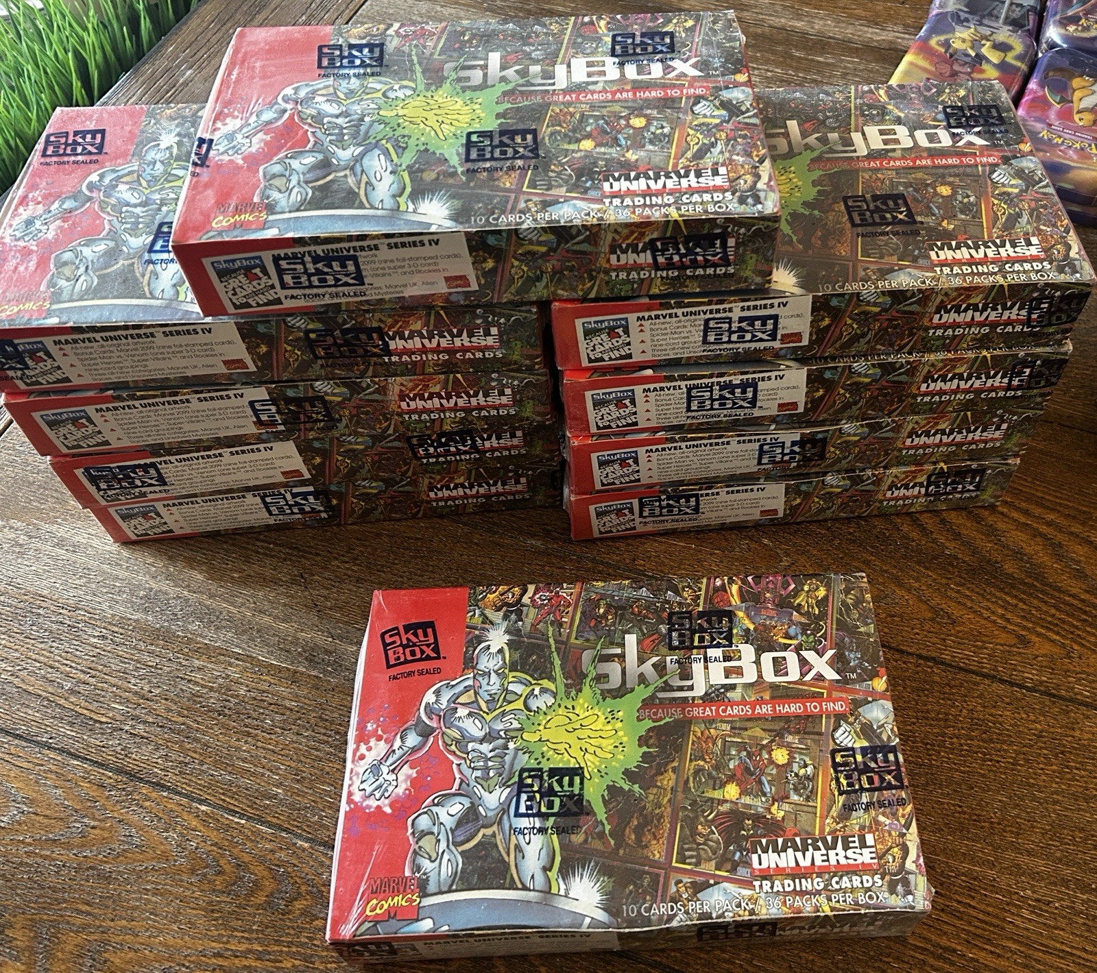 1 X 1993 Skybox Marvel Universe Series IV Factory Sealed Box Series 4