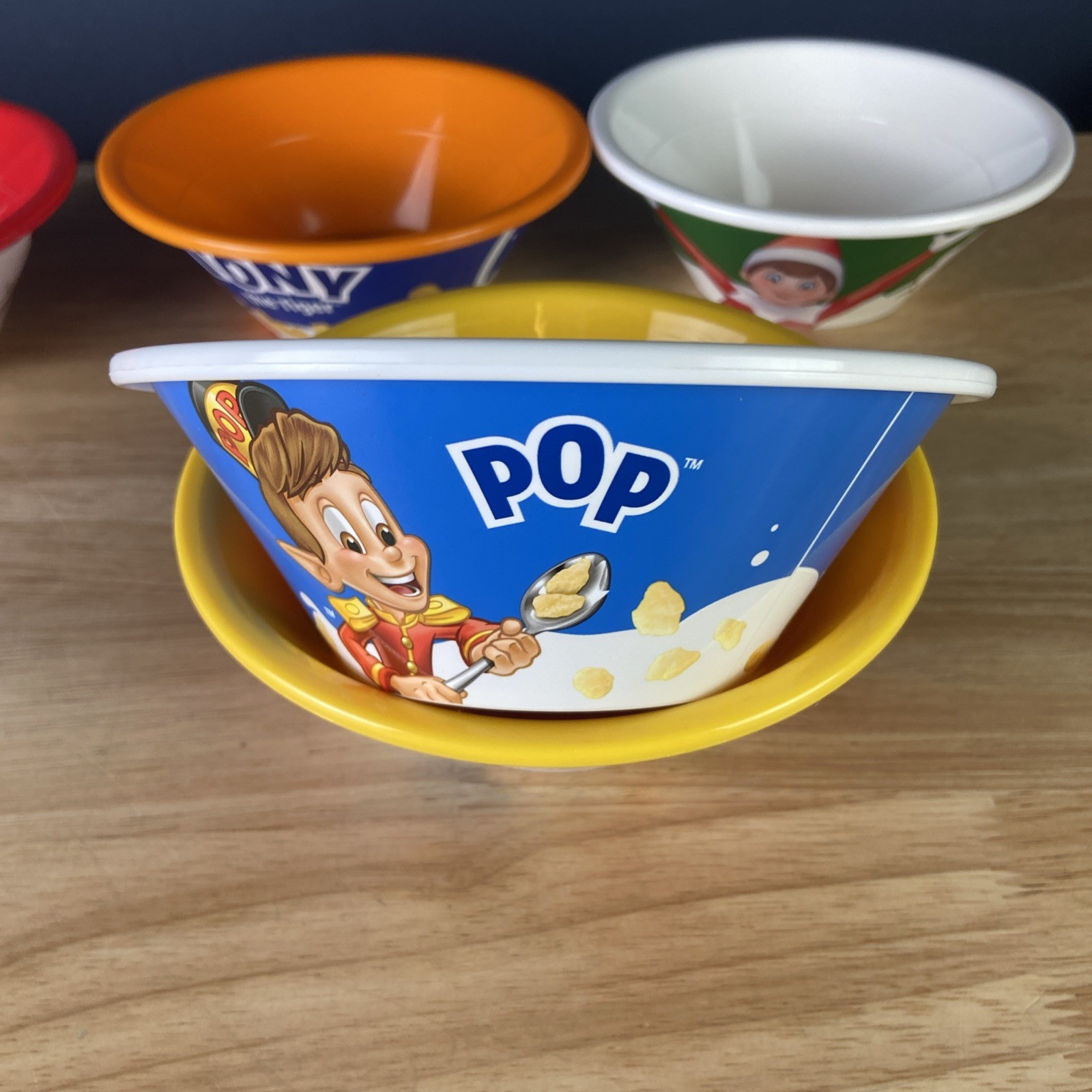 2023 Kelloggs Cereal Bowls COMPLETE SET Of 5 New Plastic