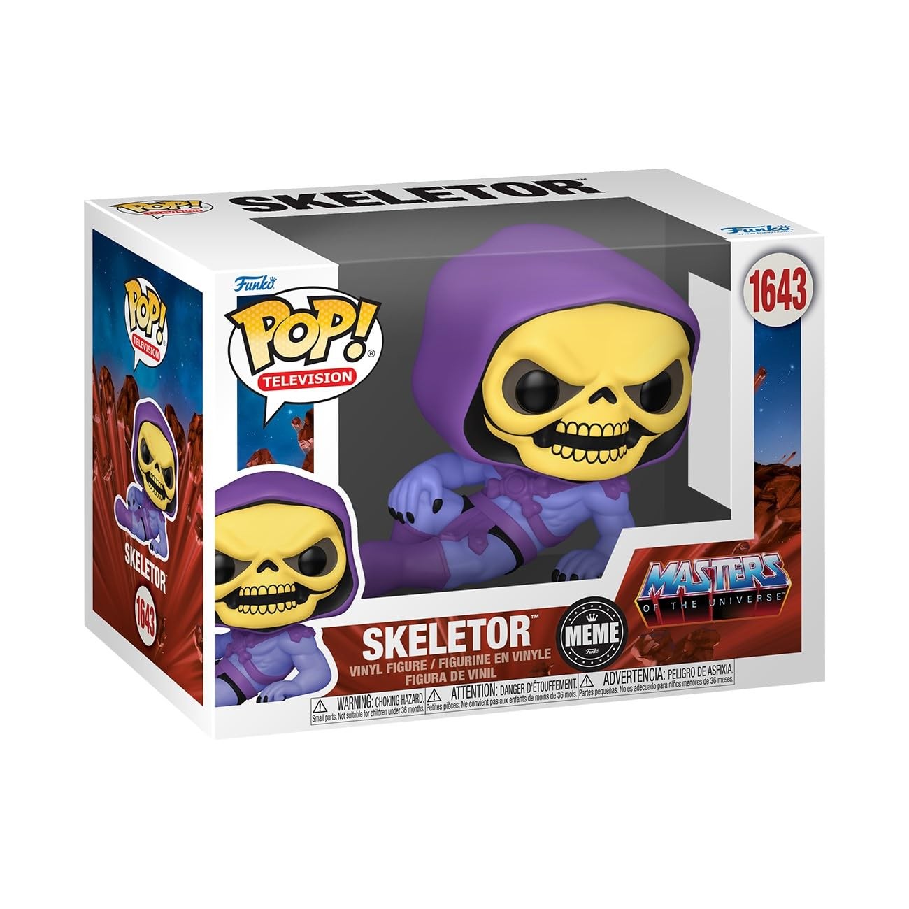 Funko Pop! TV: Meme – Skeletor​ – Masters Of the Universe – Collectable Vinyl Fi