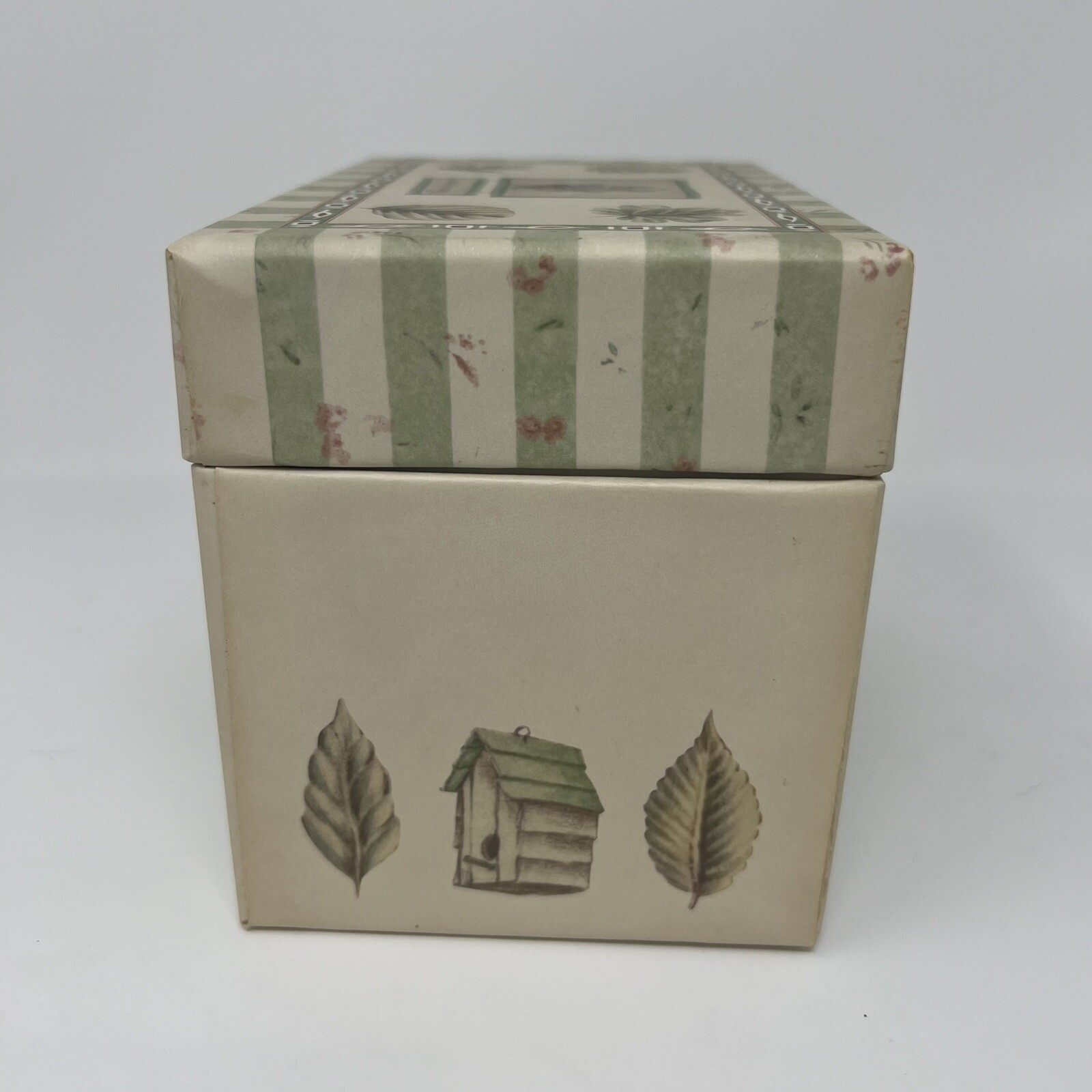 Pfaltzgraff Naturewood Recipe Box 38 Branded Recipe Cards 12 Separator Cards